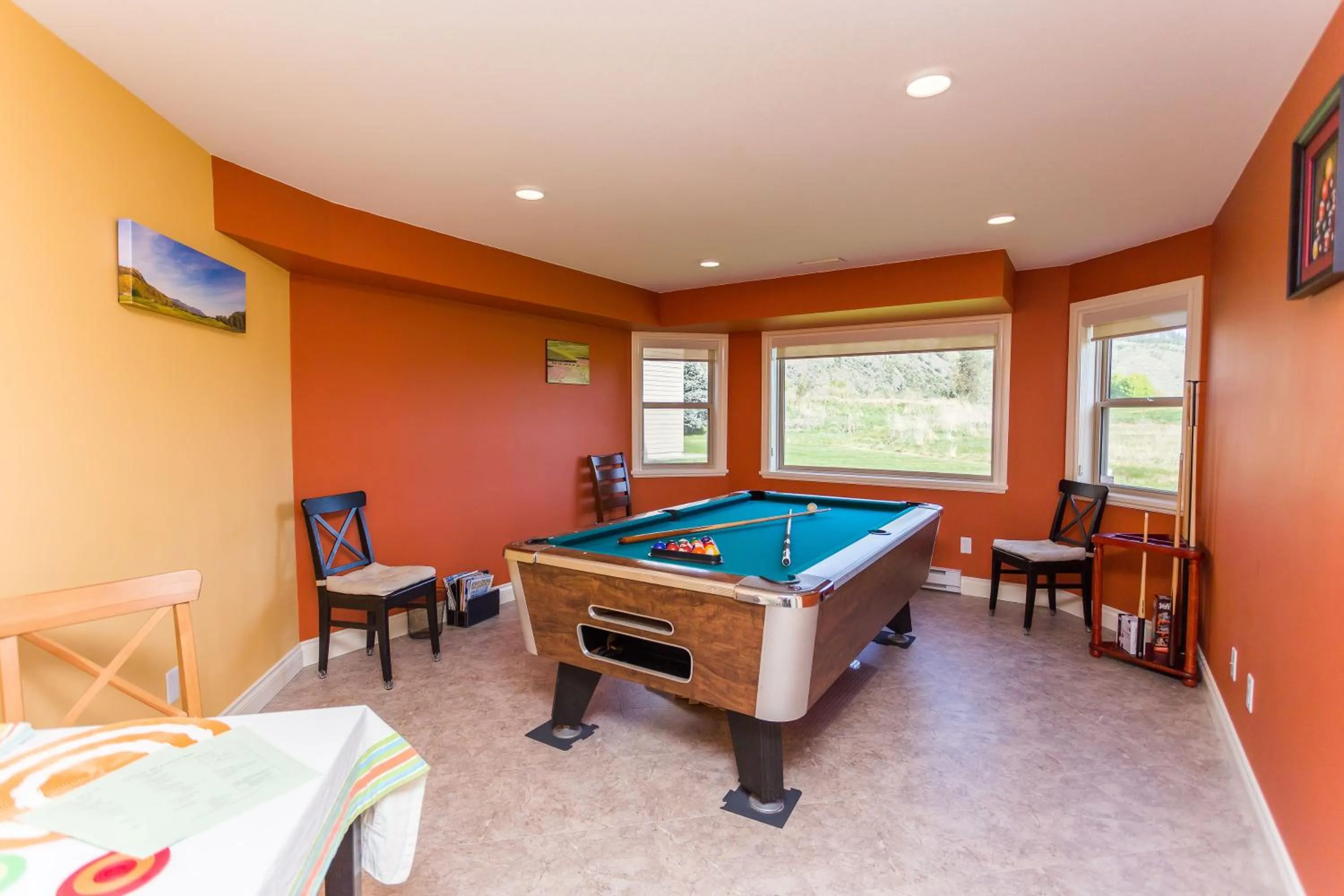 Game Room in Overlander B&B