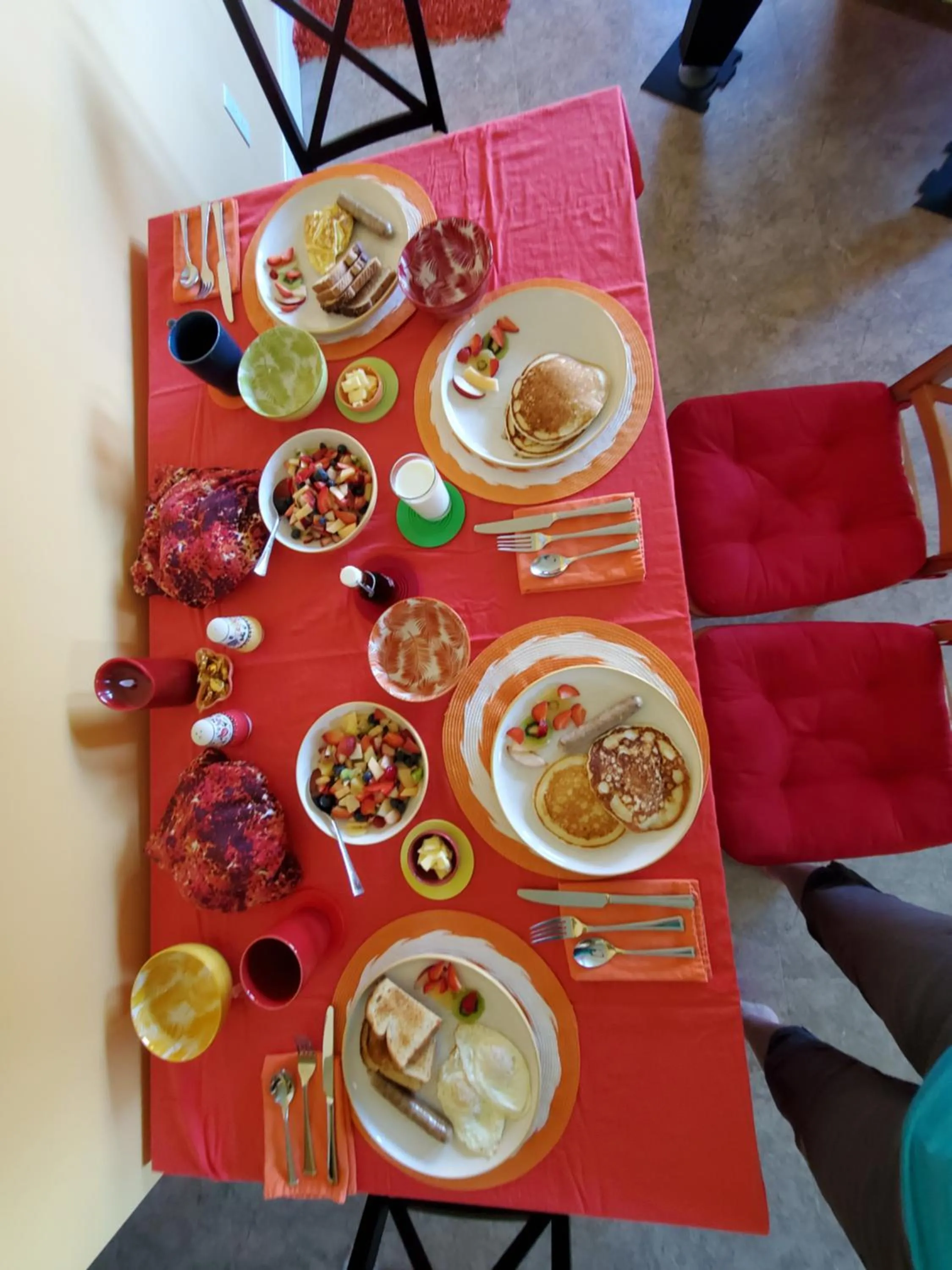 Breakfast in Overlander B&B