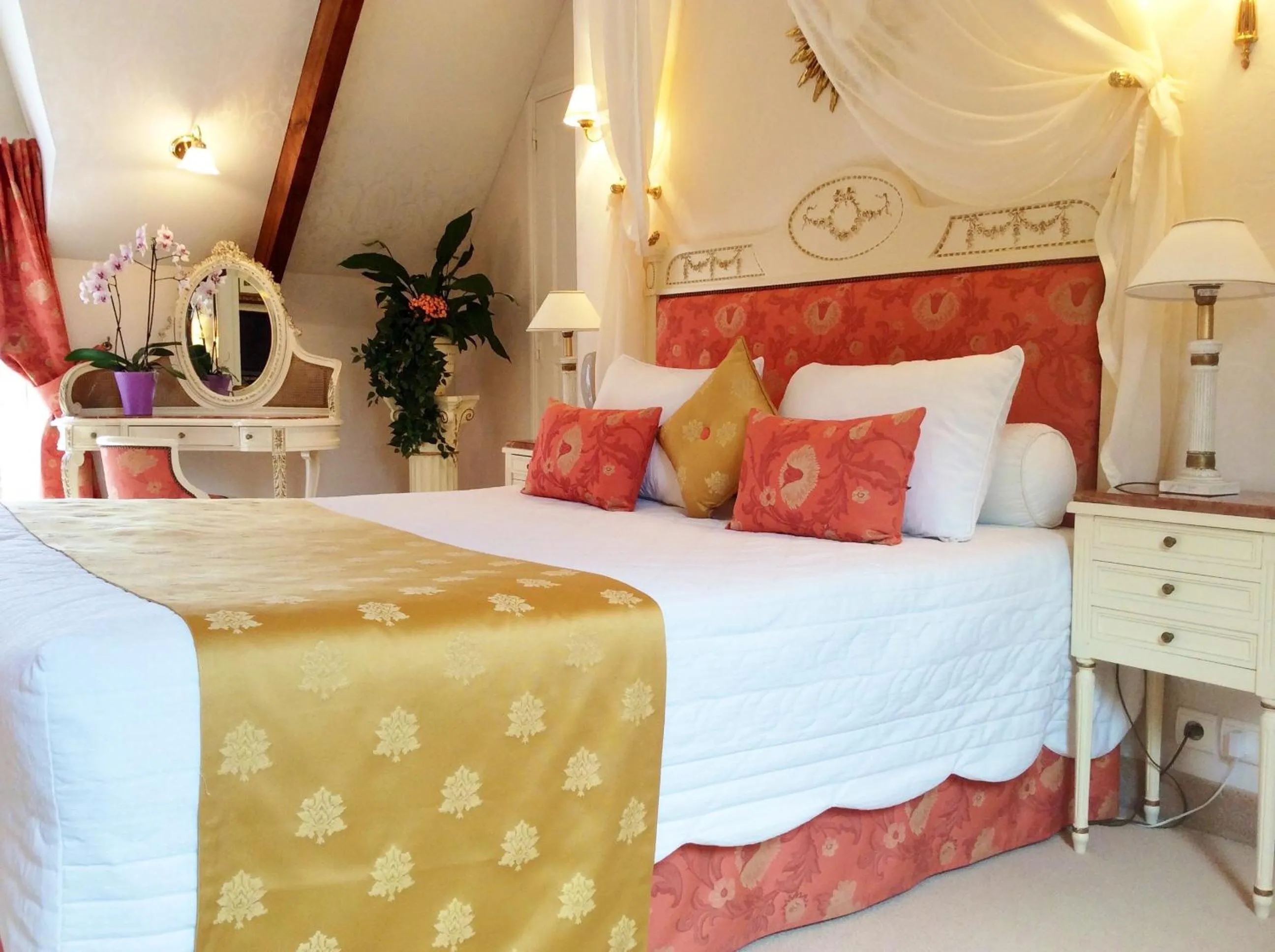 Bedroom, Bed in Manoir De Kertalg