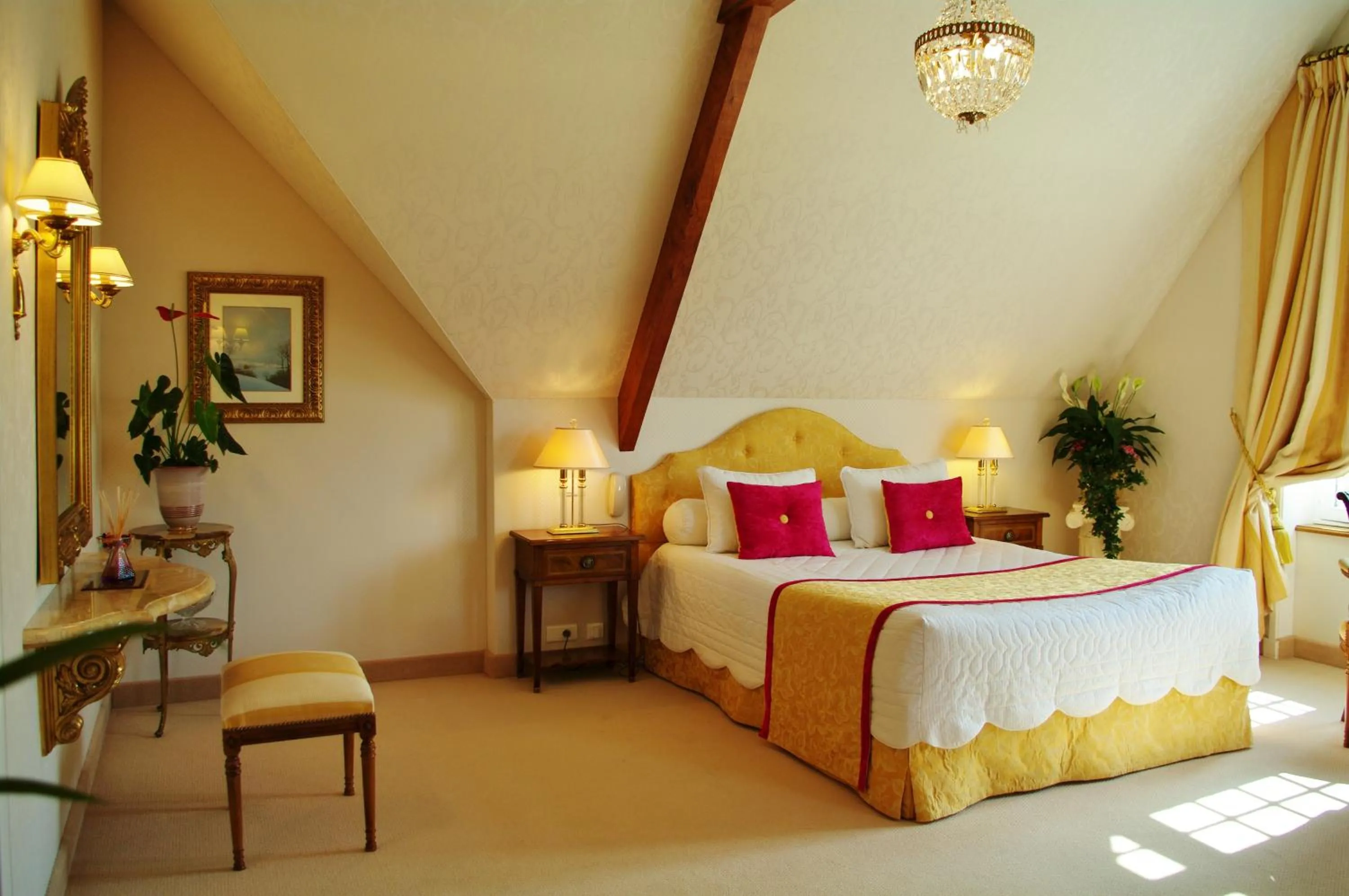 Bedroom, Bed in Manoir De Kertalg