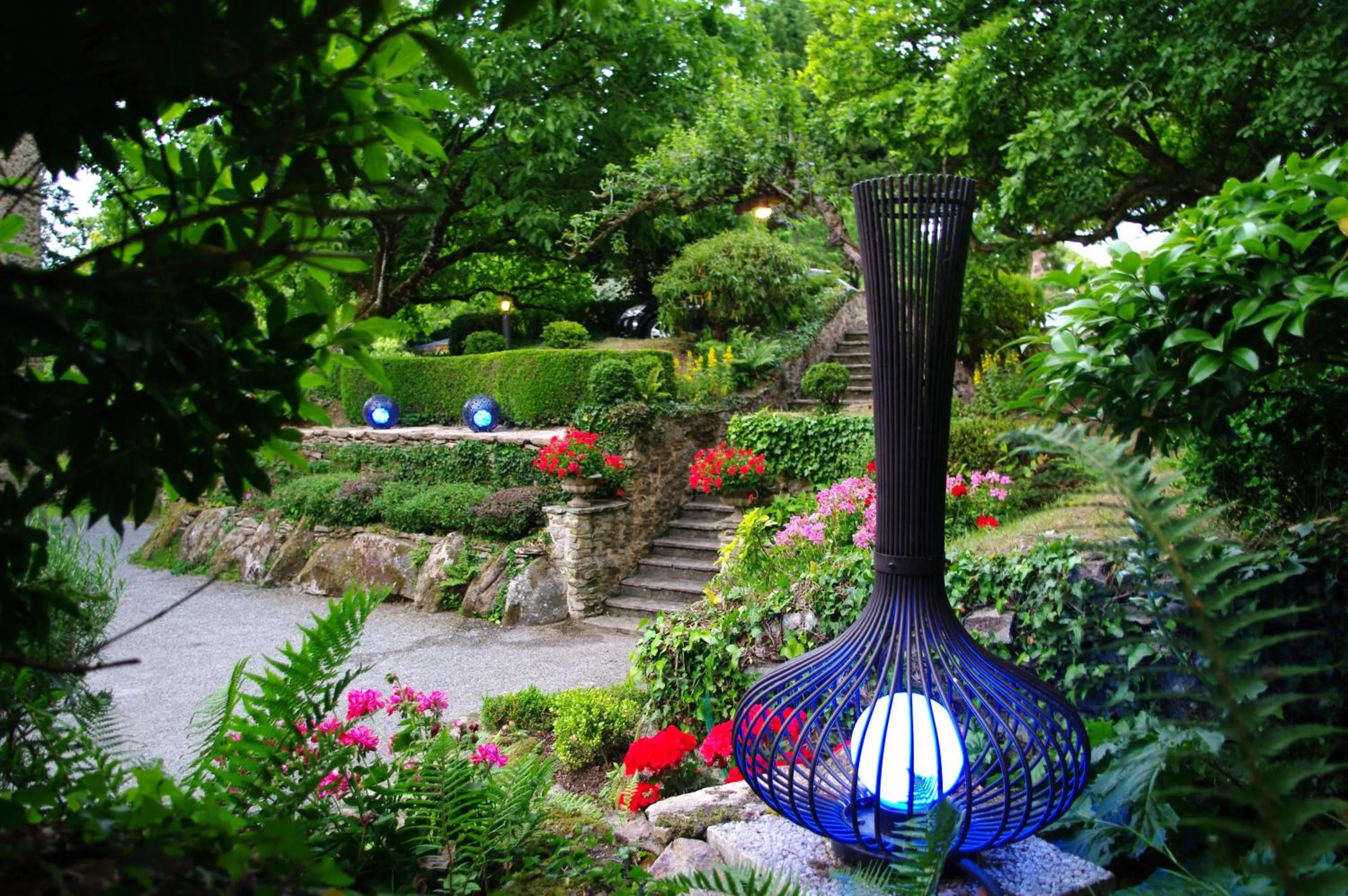 Garden in Manoir De Kertalg
