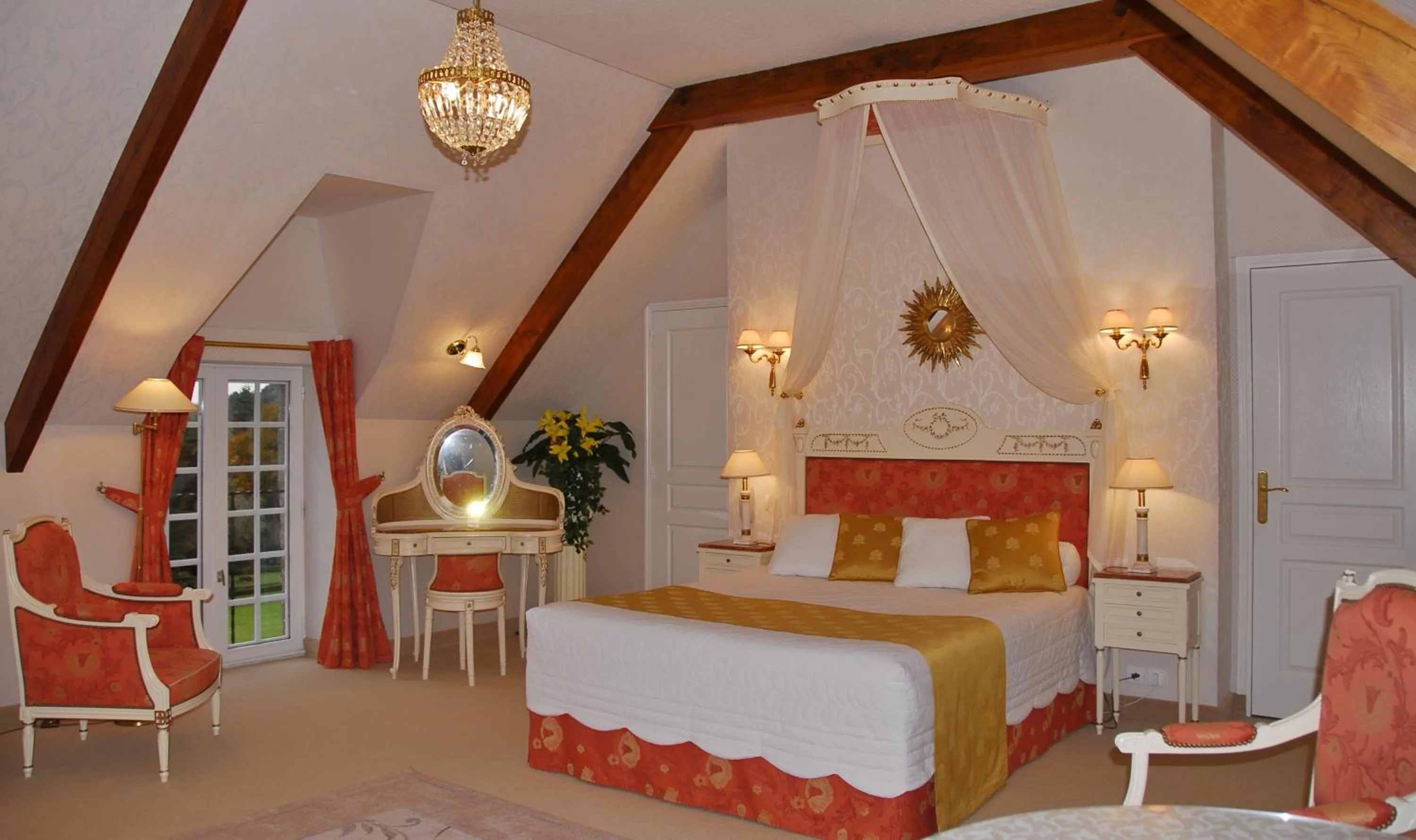 Bedroom, Bed in Manoir De Kertalg