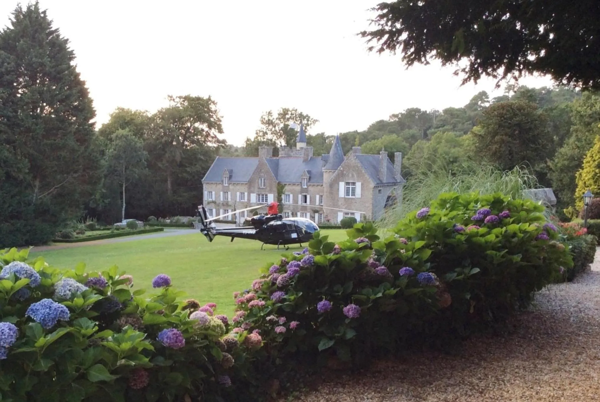 Garden in Manoir De Kertalg