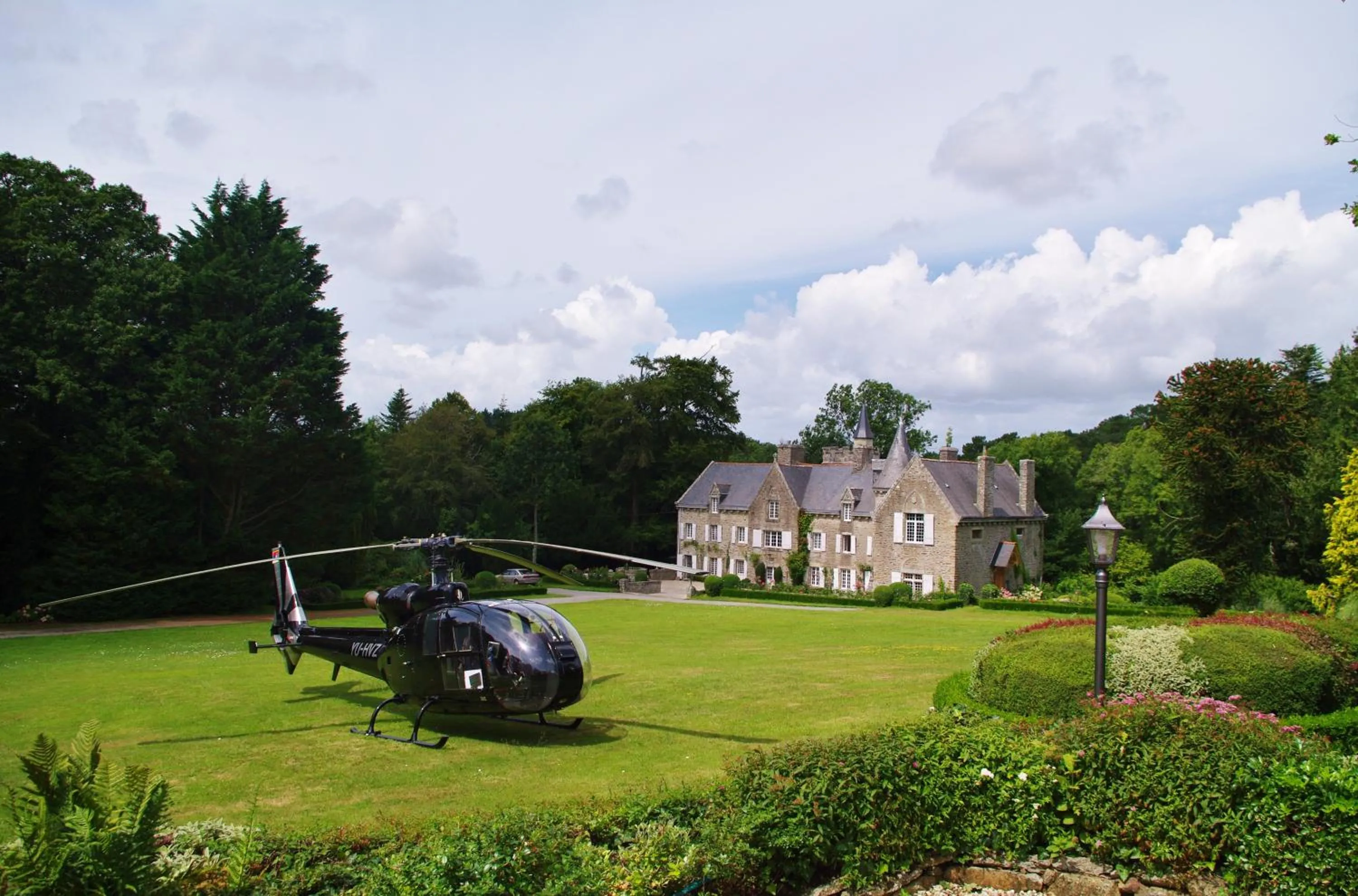 Garden in Manoir De Kertalg