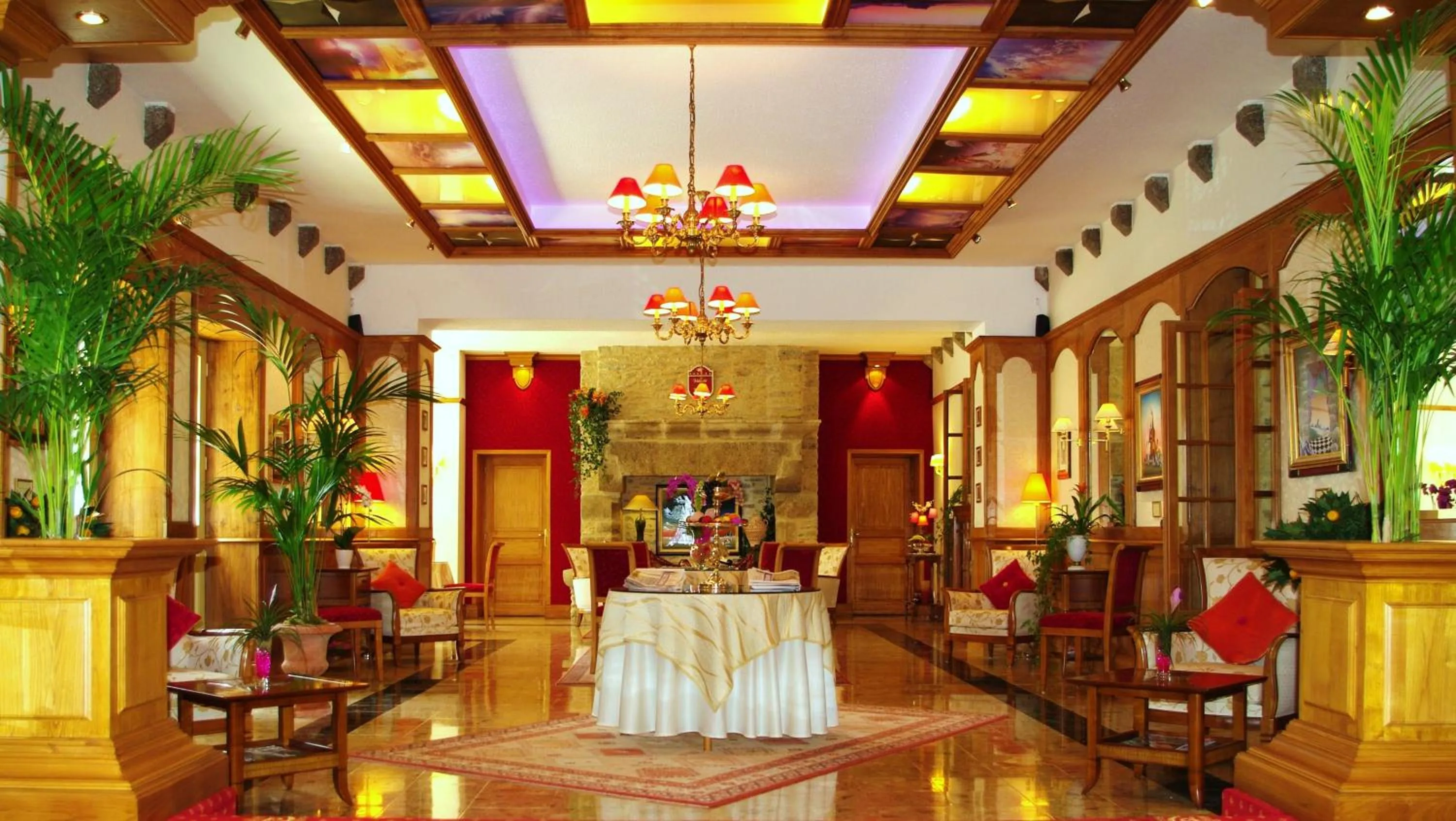Lobby or reception in Manoir De Kertalg