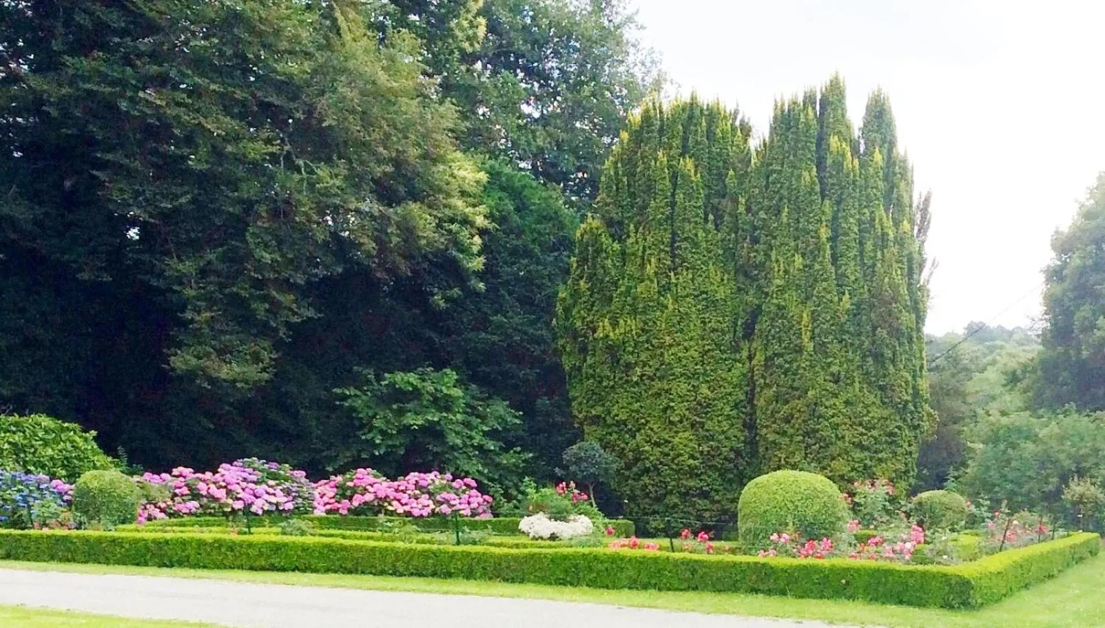 Garden in Manoir De Kertalg