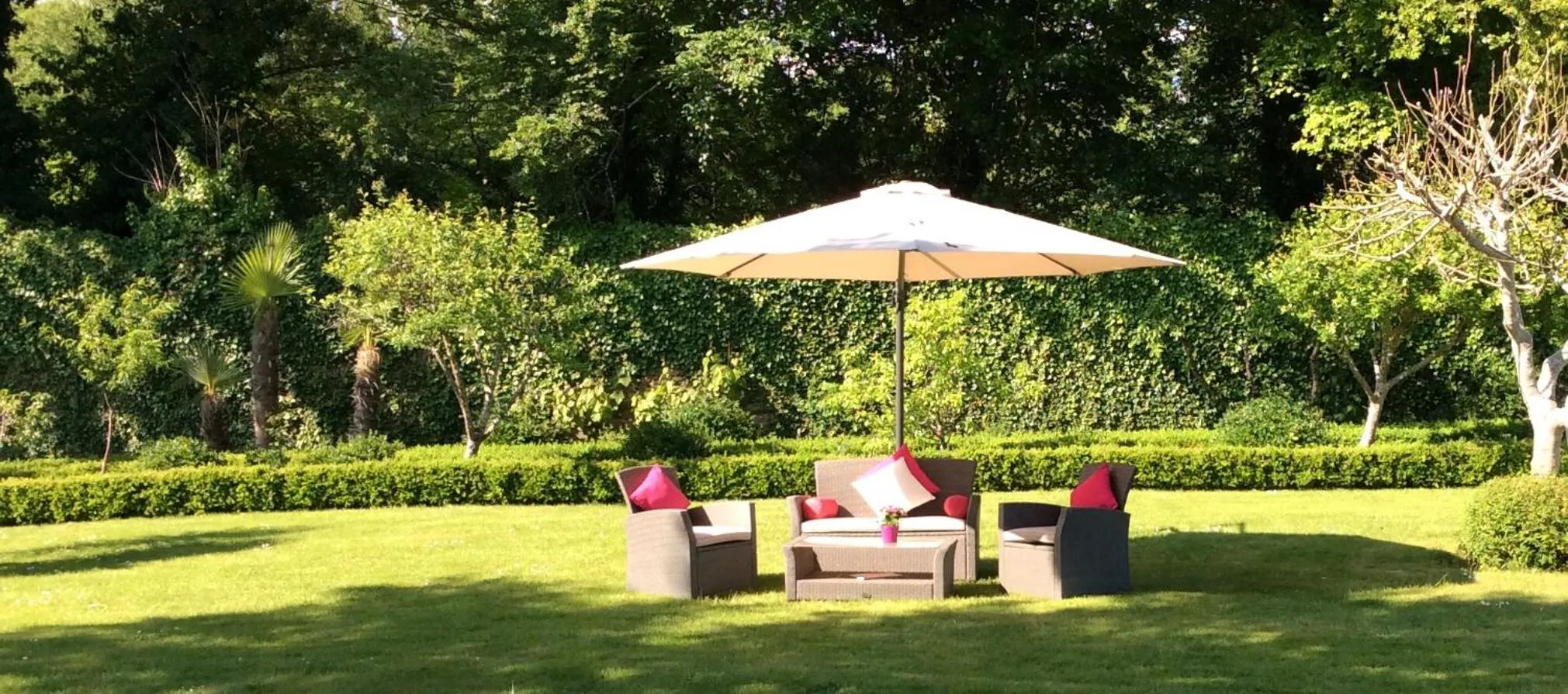 Garden in Manoir De Kertalg