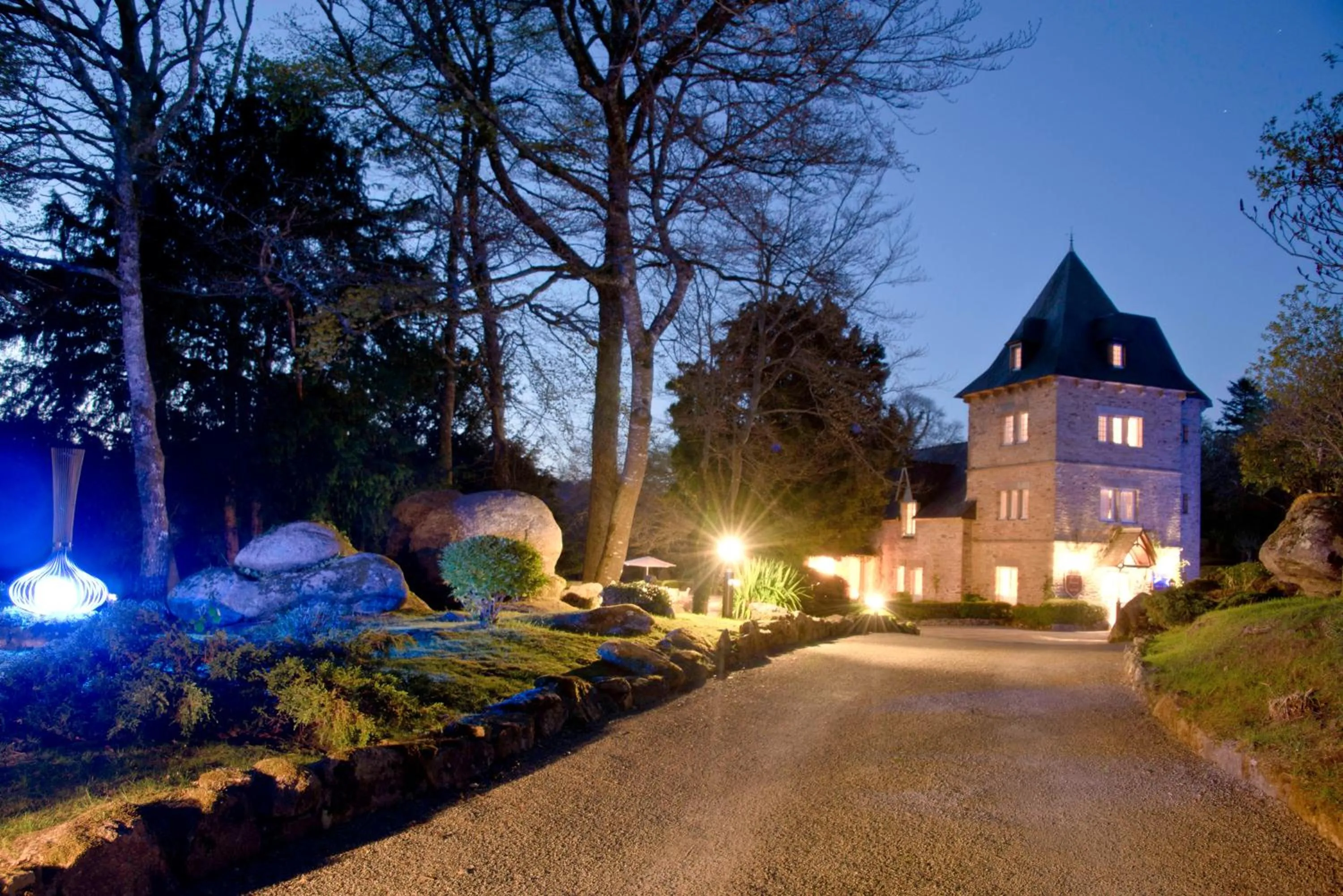 Garden in Manoir De Kertalg