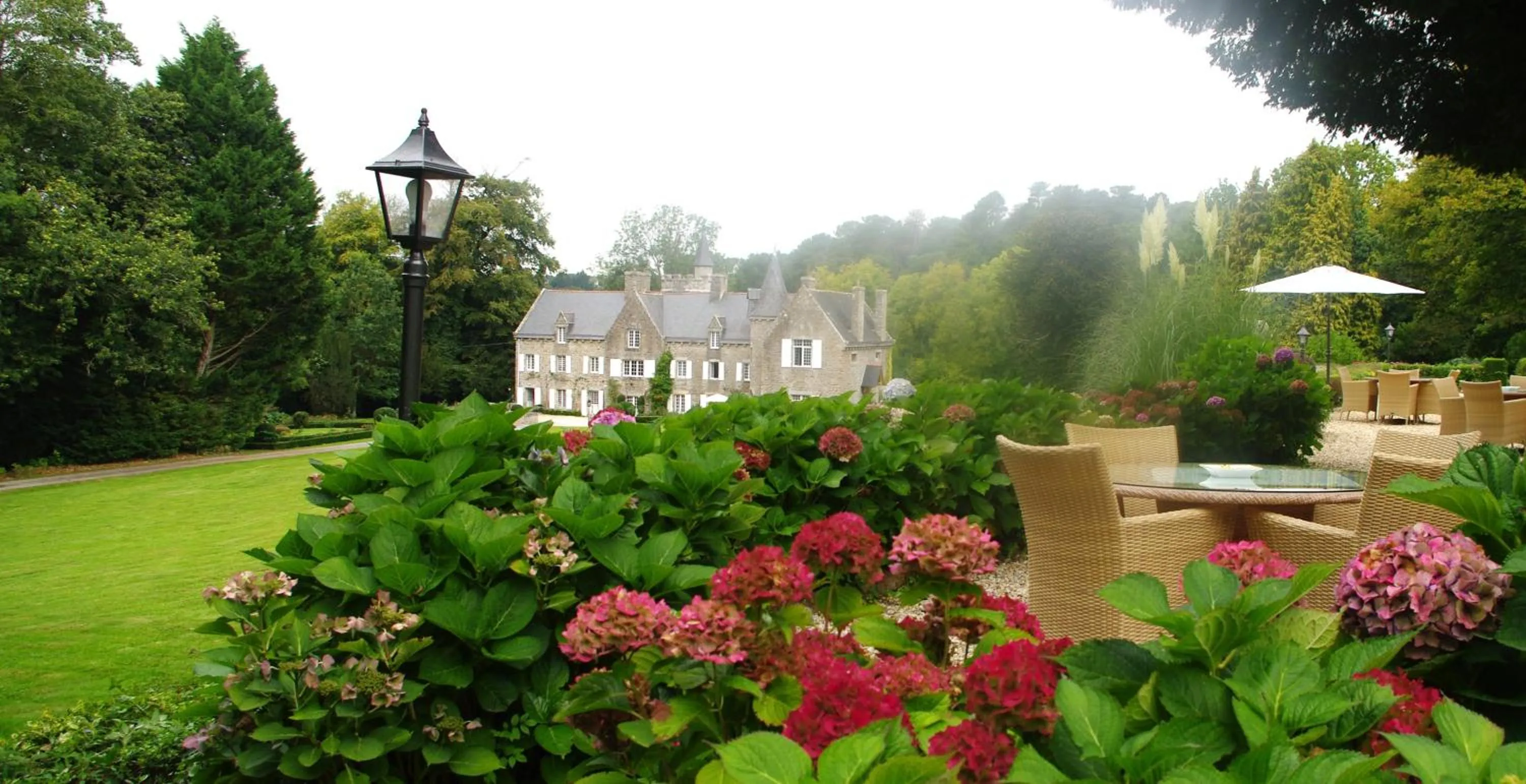 Garden in Manoir De Kertalg