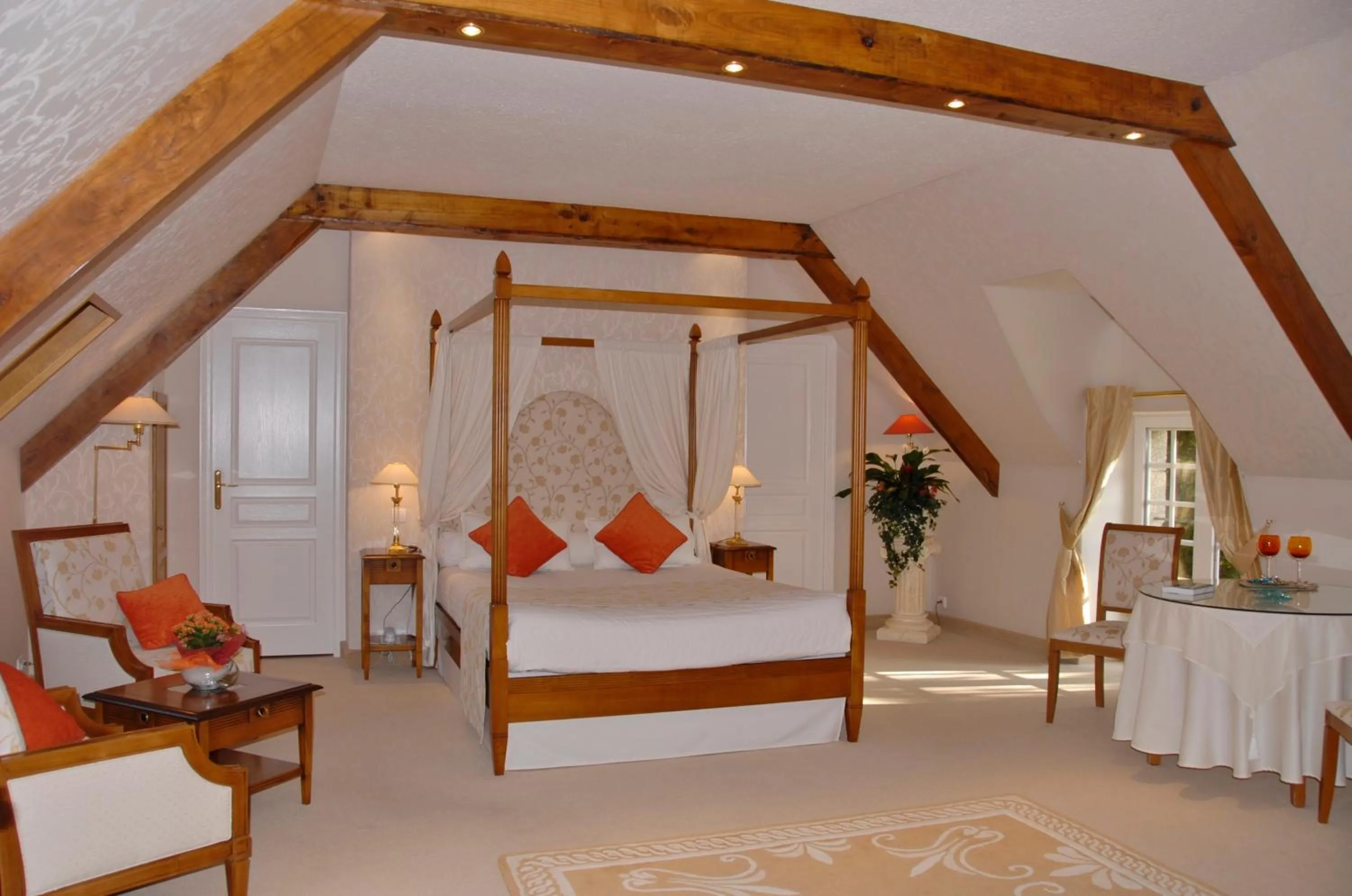 Bedroom, Bed in Manoir De Kertalg