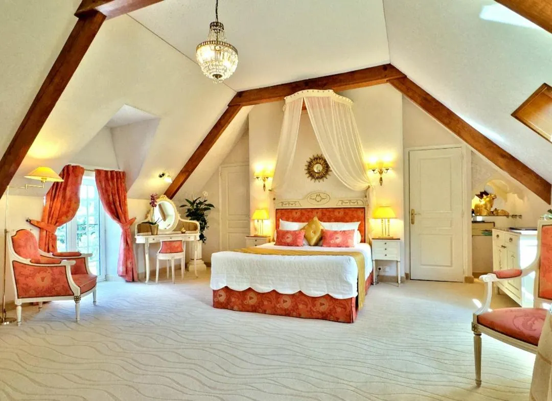 Bed in Manoir De Kertalg