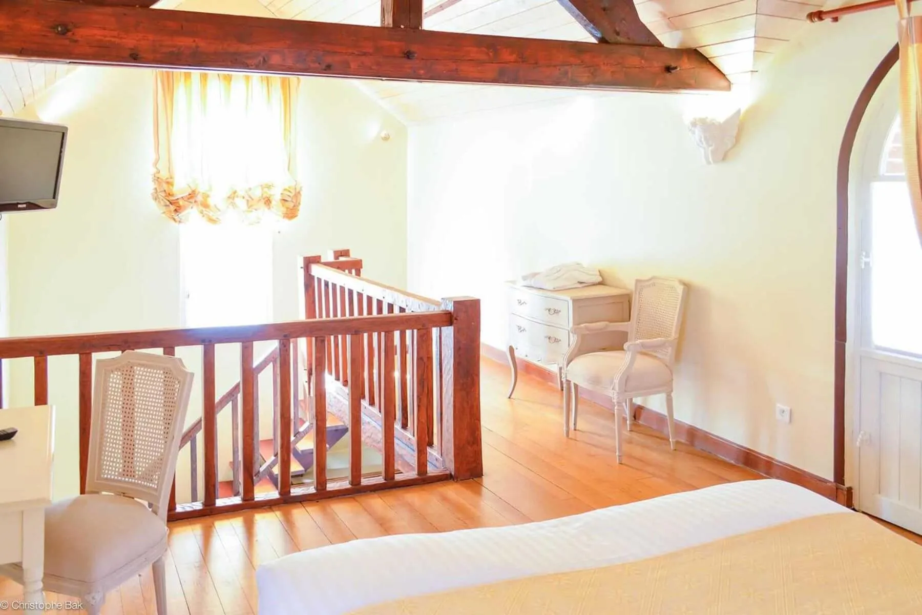 Bed in Les Jardins d'Epicure