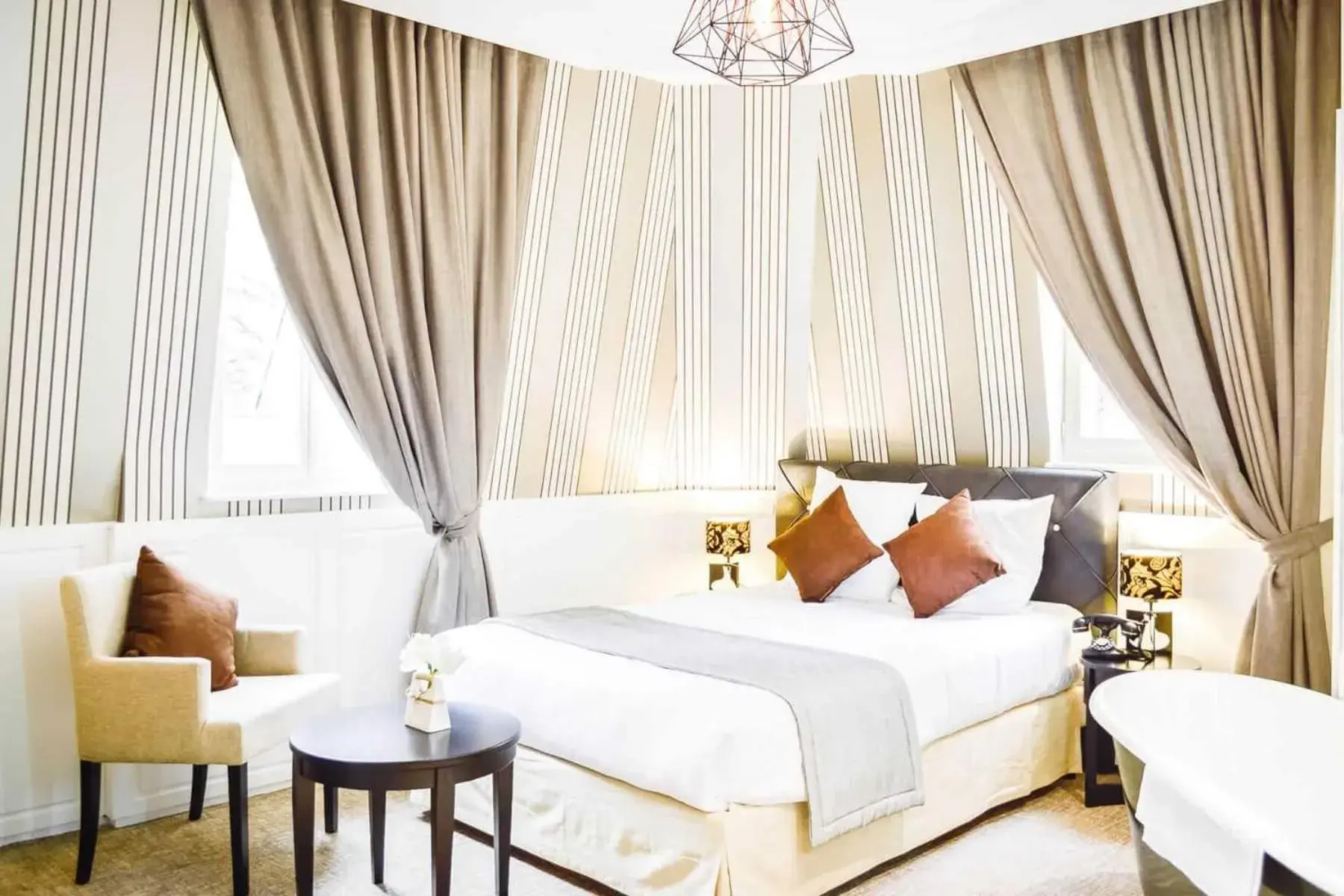 Standard Double Room with Shower in Les Jardins d'Epicure Standard Double Room with Shower in Les Jardins d'Epicure