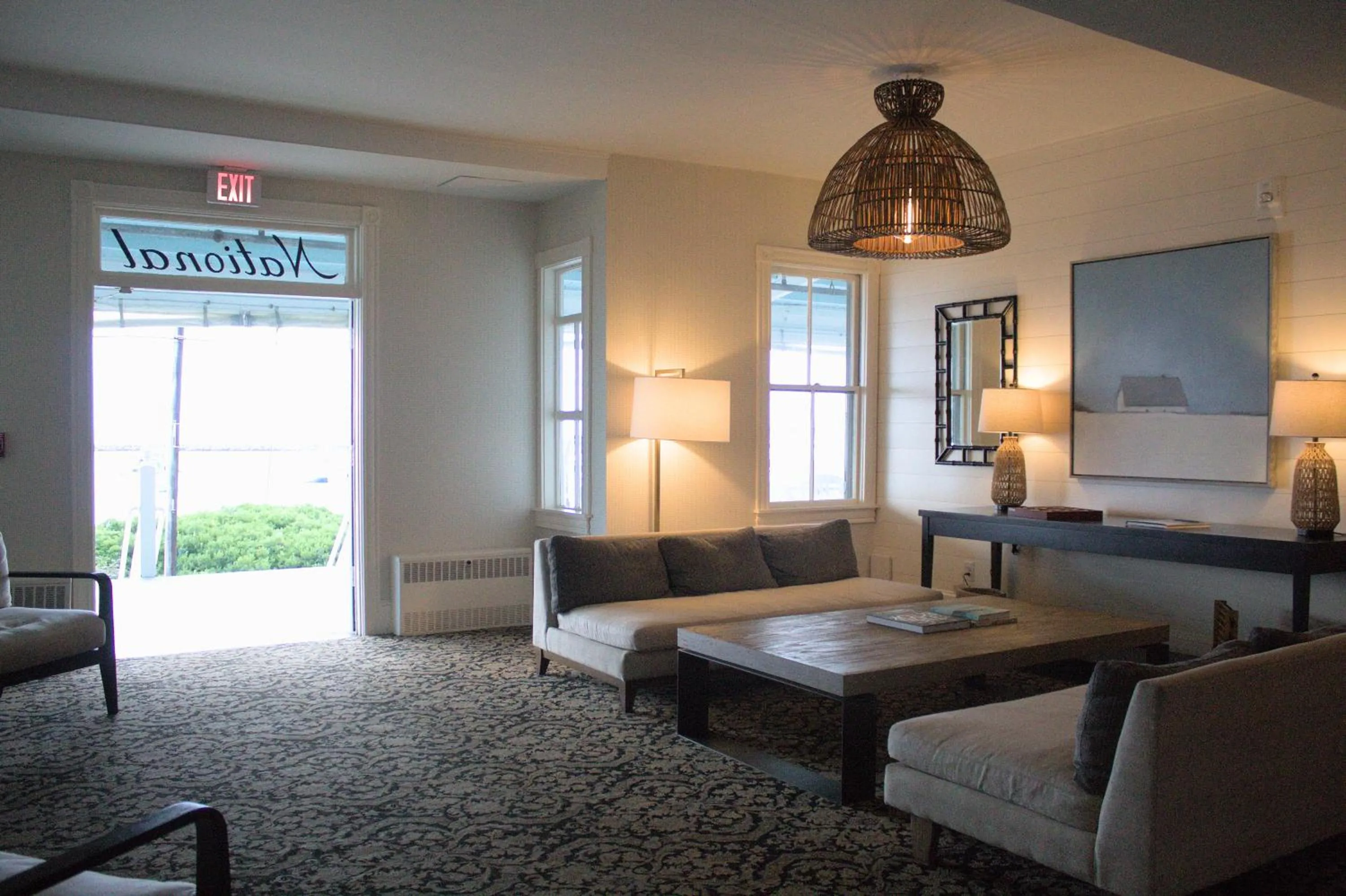 Lobby or reception in National Hotel