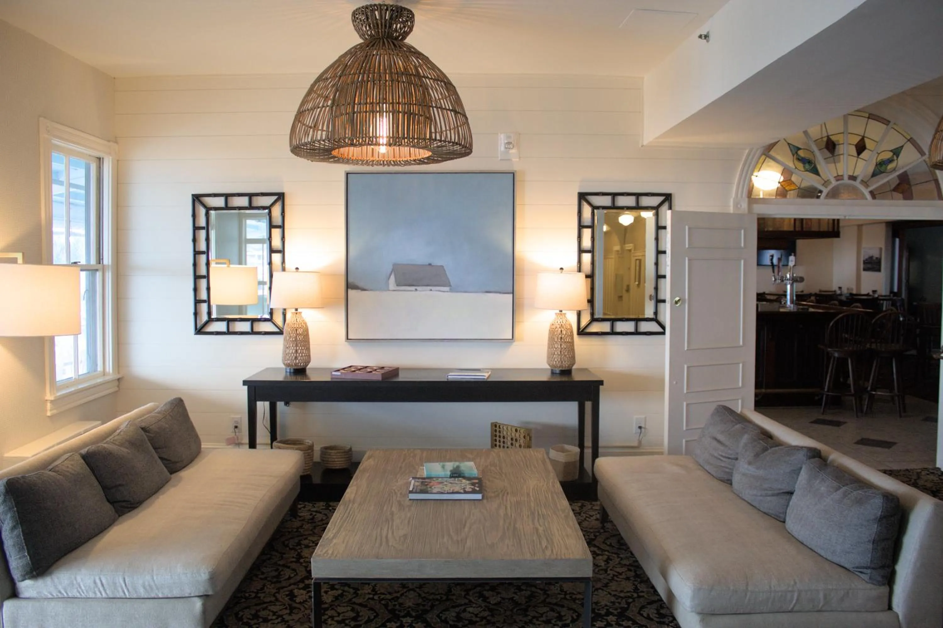Lobby or reception in National Hotel
