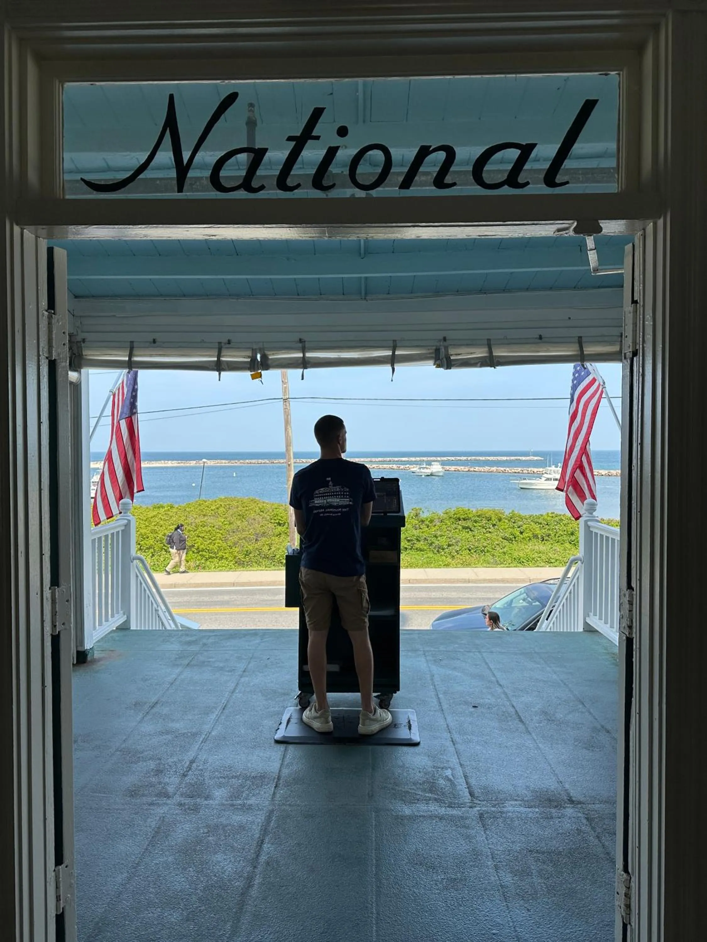 View (from property/room) in National Hotel