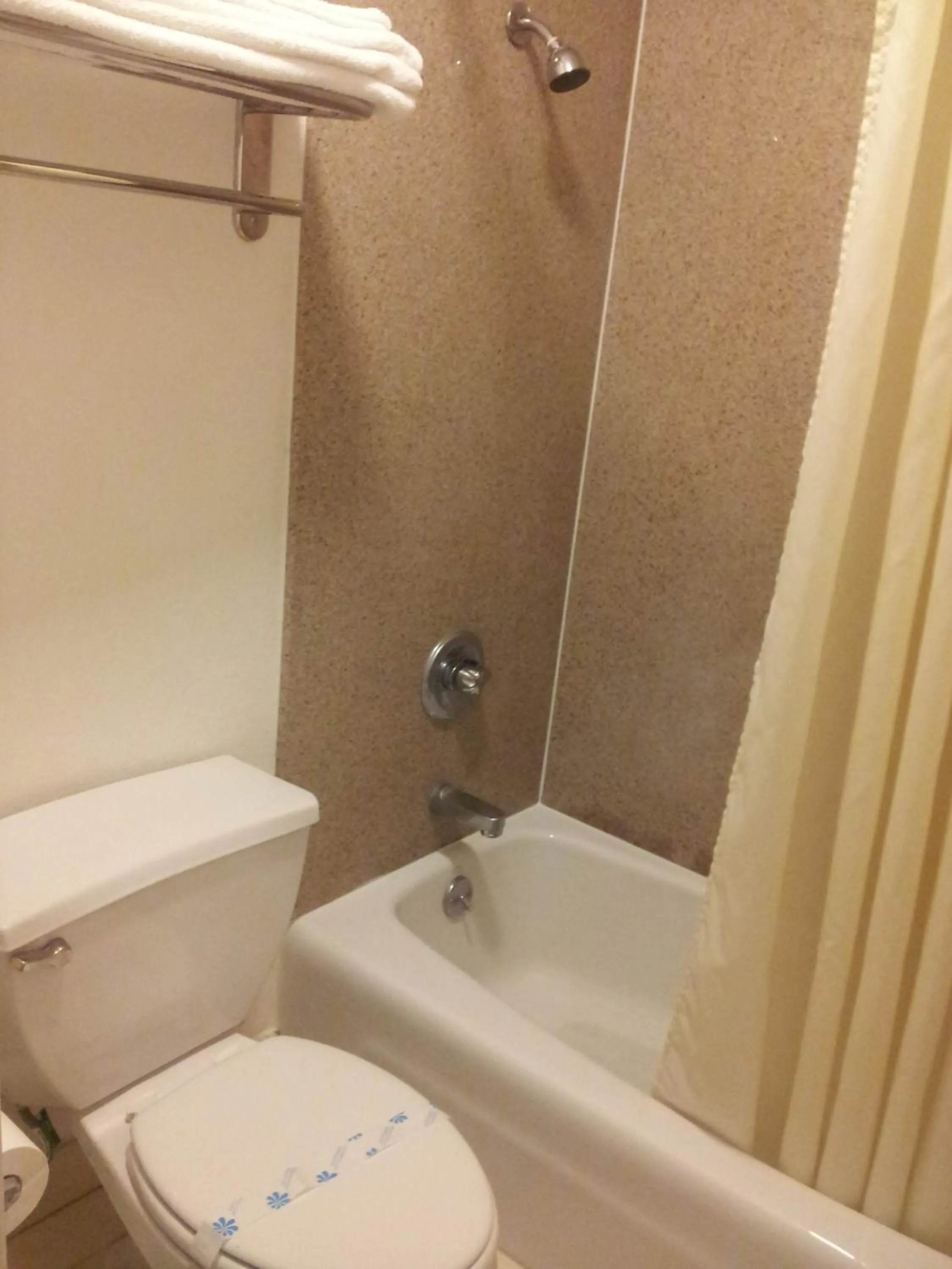 Shower in Economy Inn