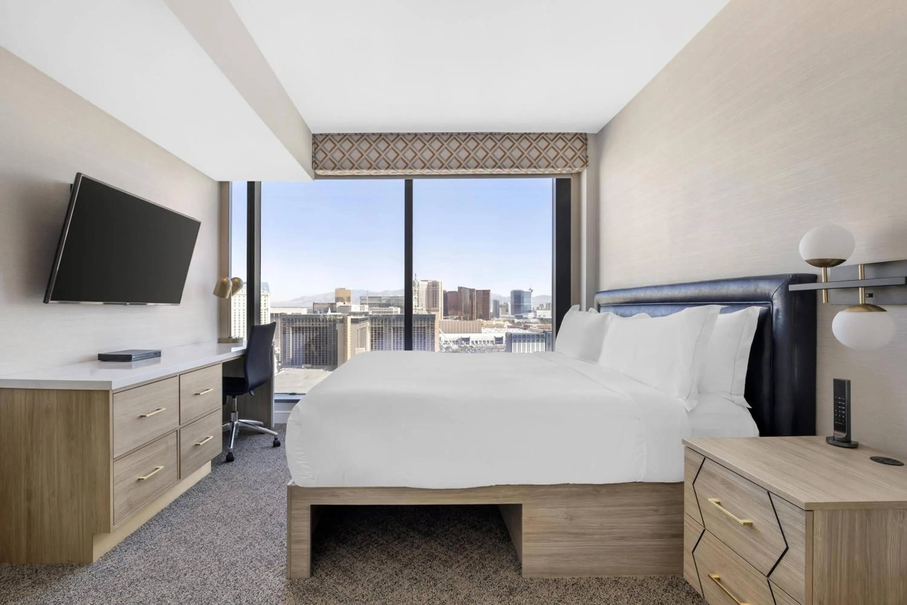 Bed in Hilton Grand Vacations Club Elara Center Strip Las Vegas