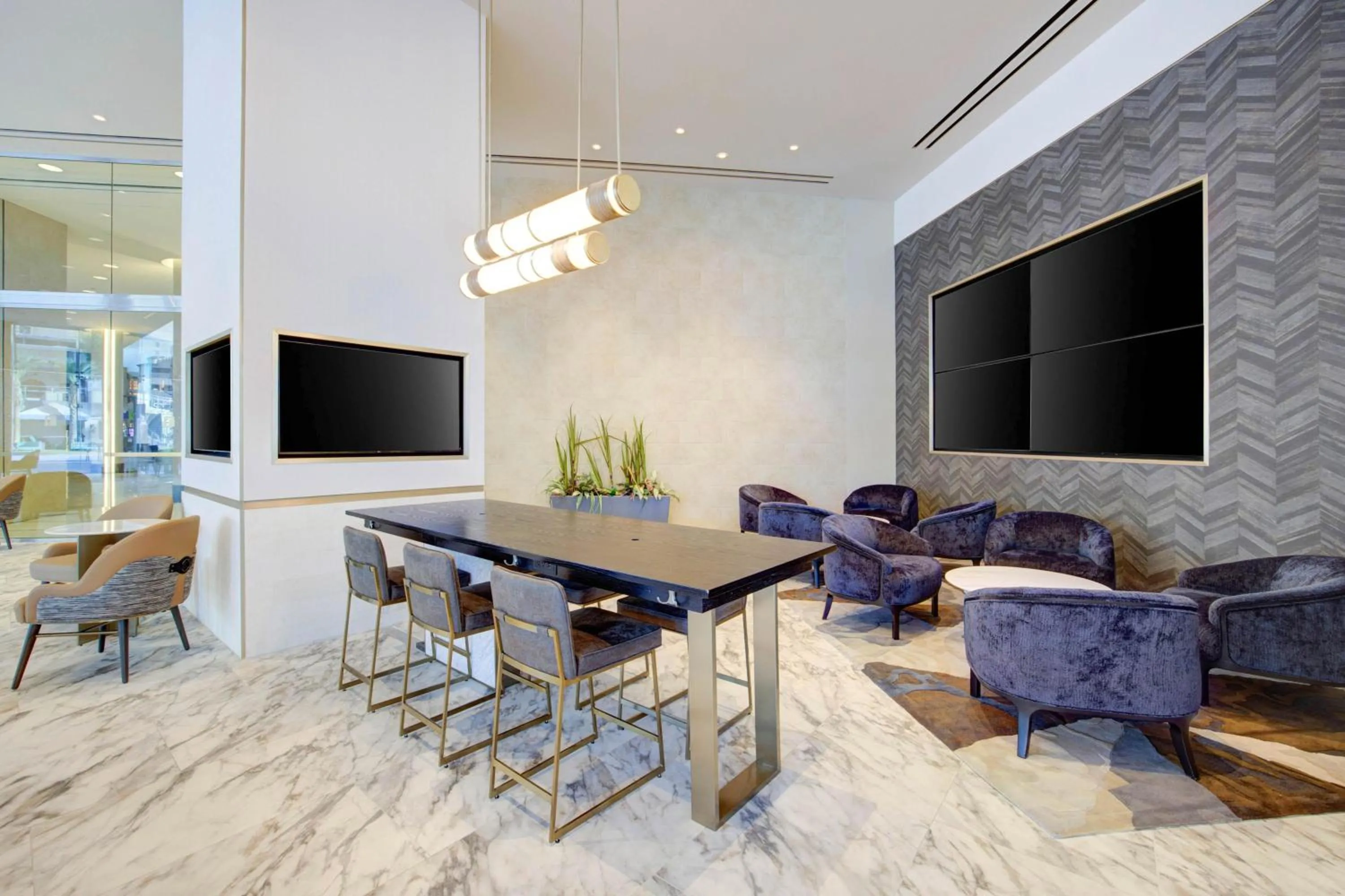 Lobby or reception in Hilton Grand Vacations Club Elara Center Strip Las Vegas