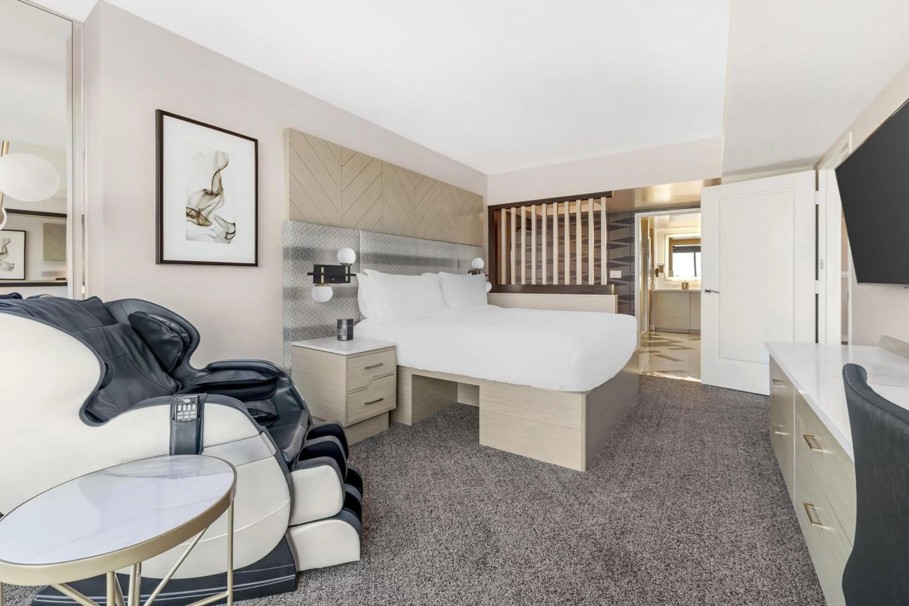 Bed in Hilton Grand Vacations Club Elara Center Strip Las Vegas