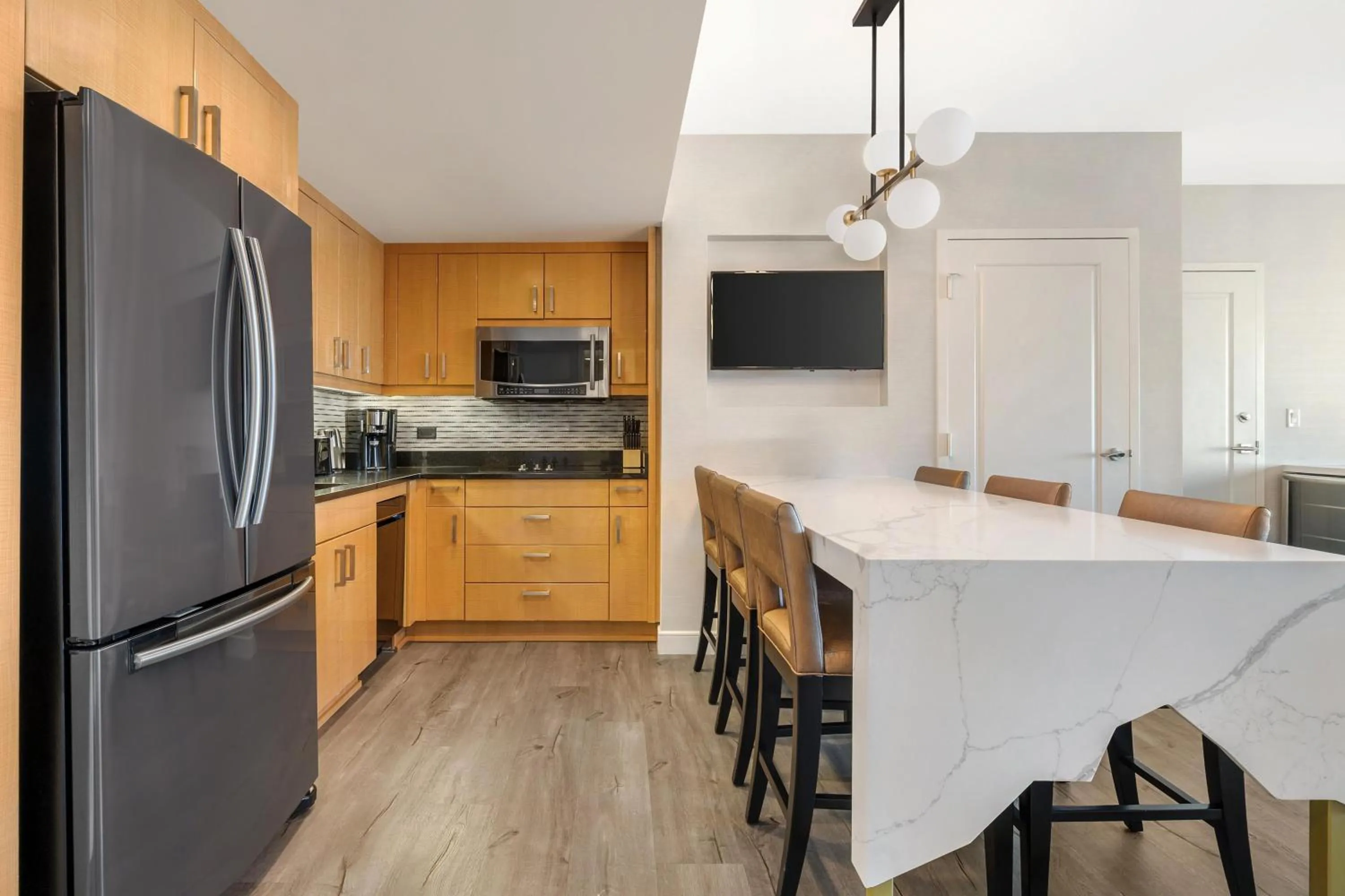 Kitchen or kitchenette in Hilton Grand Vacations Club Elara Center Strip Las Vegas