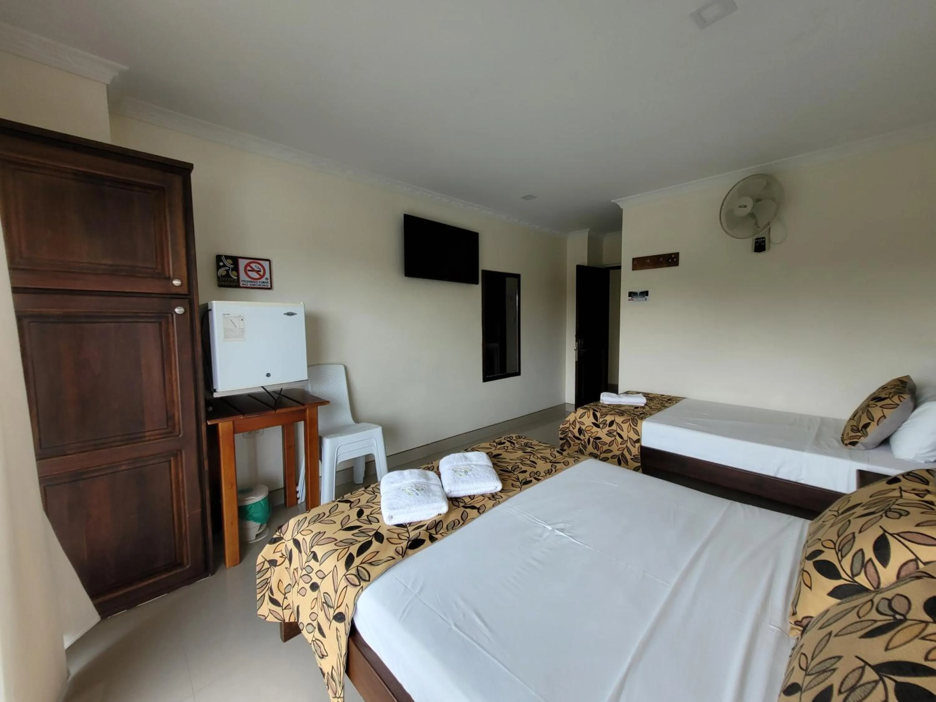 Bed in Hotel Verony Guatape