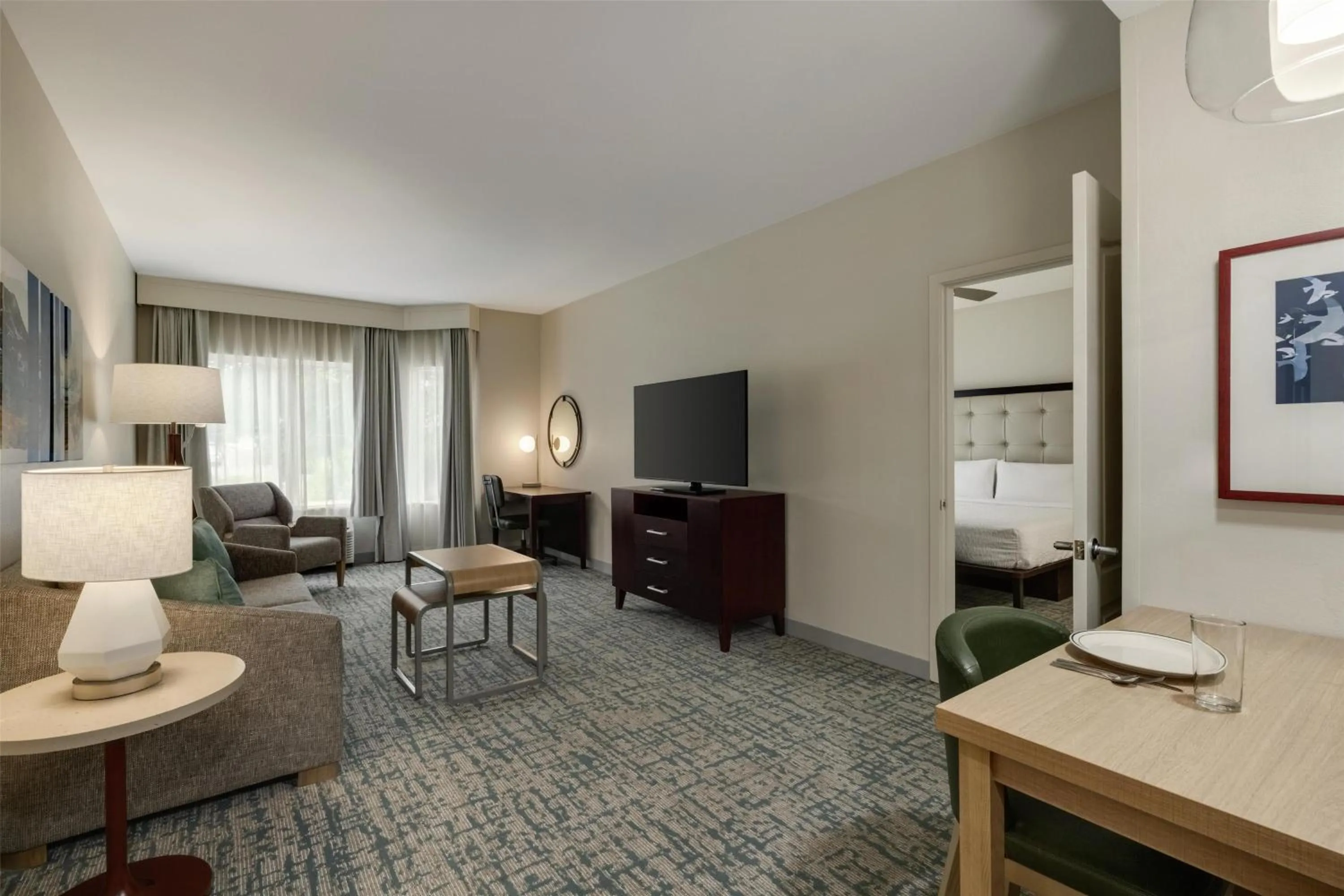 Living room in Homewood Suites by Hilton Denver West - Lakewood