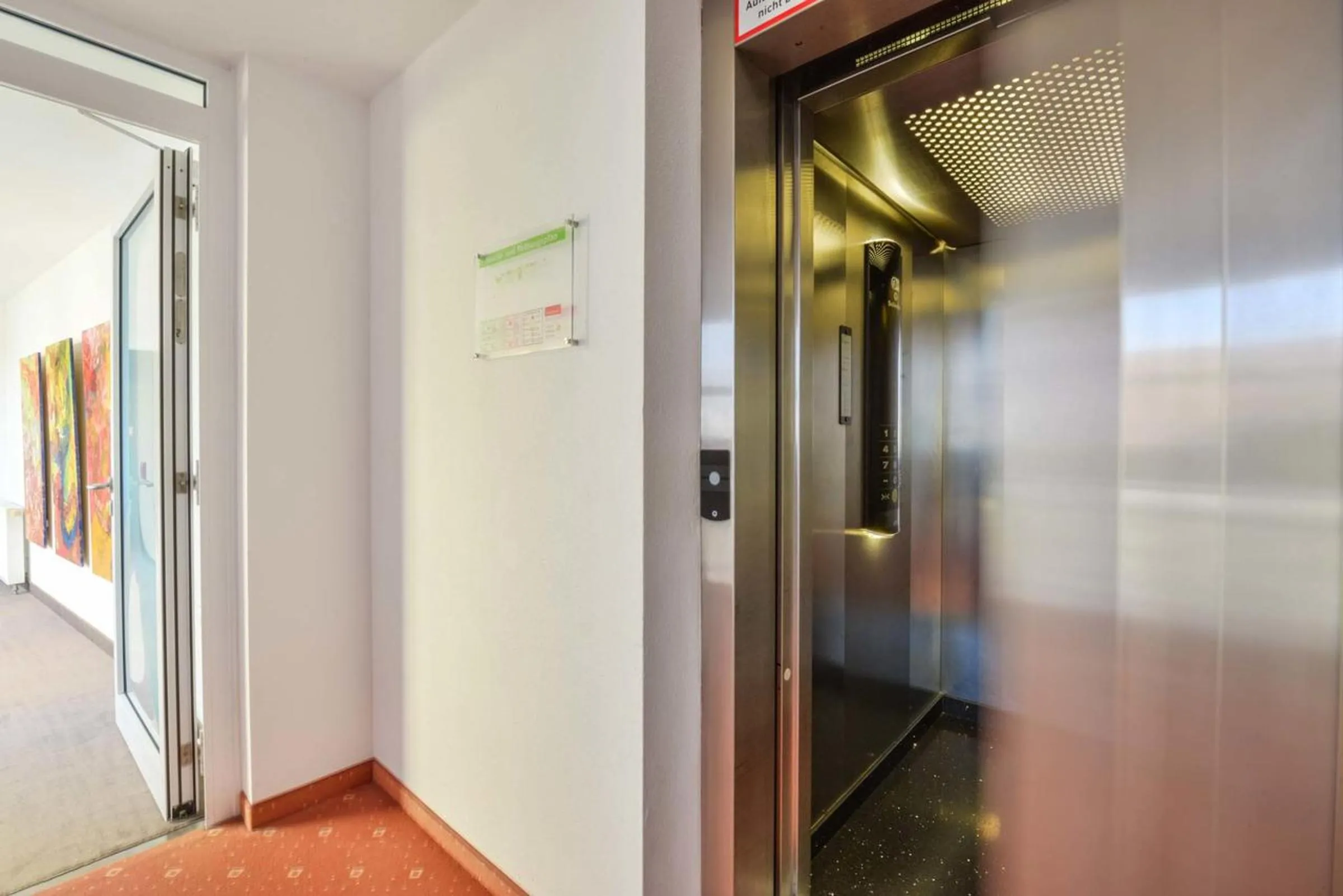 Lobby or reception in Hotel Günter