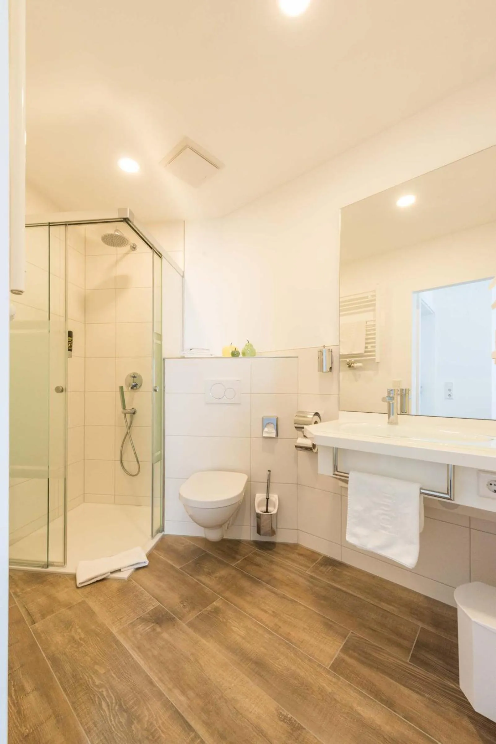 Shower in Hotel Günter