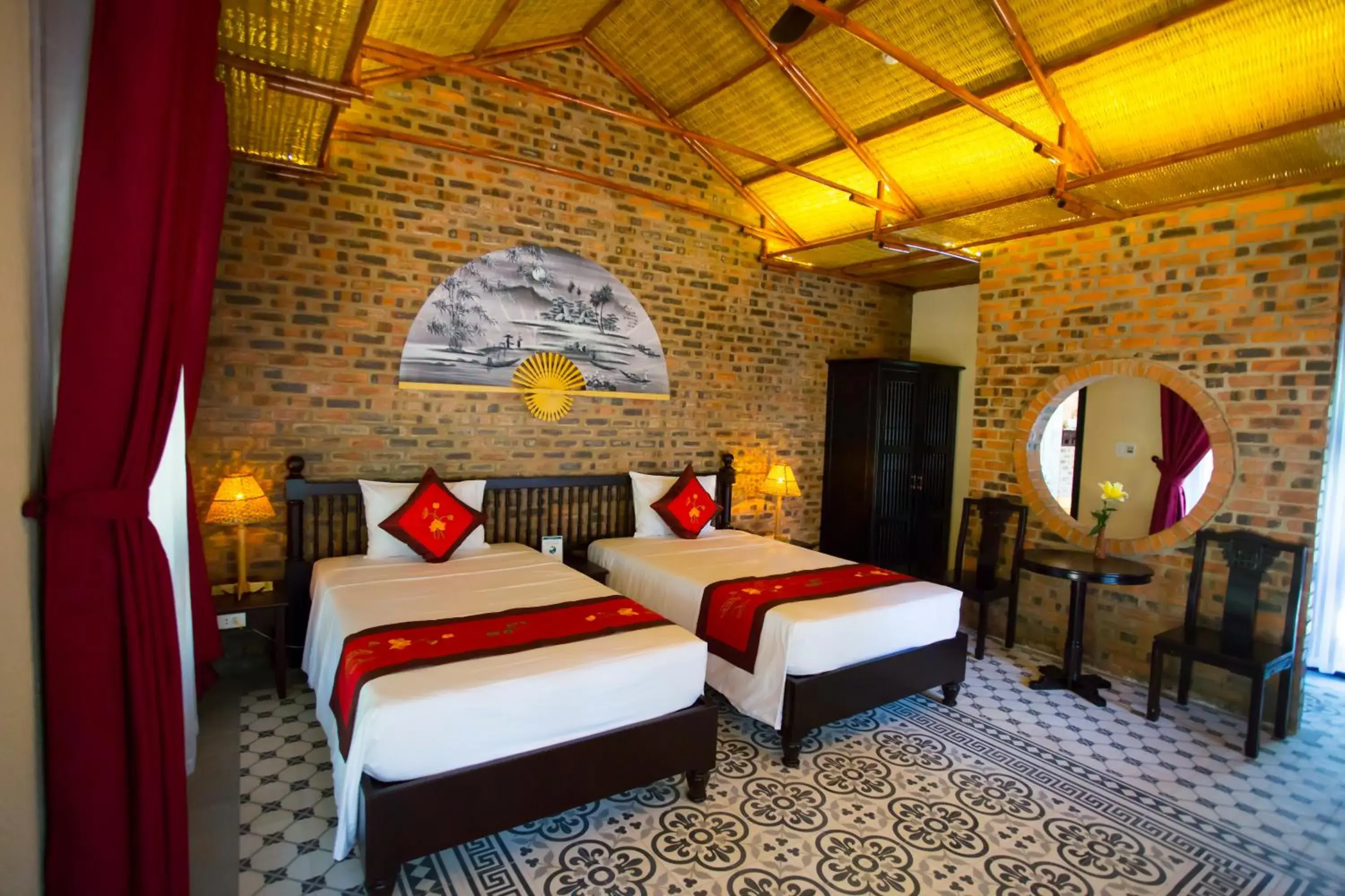 Deluxe Twin Room - single occupancy in Hue Ecolodge Deluxe Twin Room - single occupancy in Hue Ecolodge