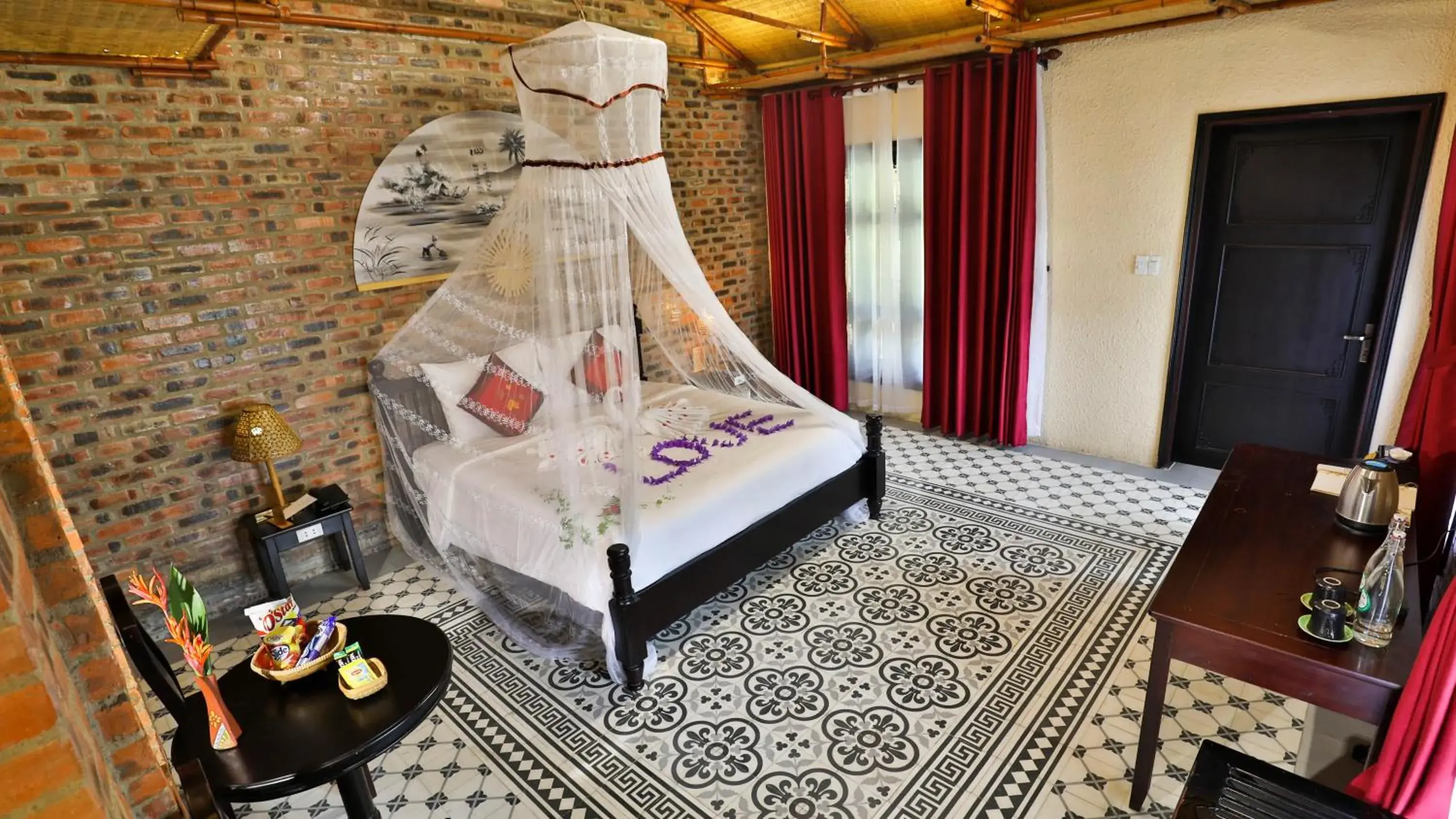 Bed in Hue Ecolodge Bed in Hue Ecolodge