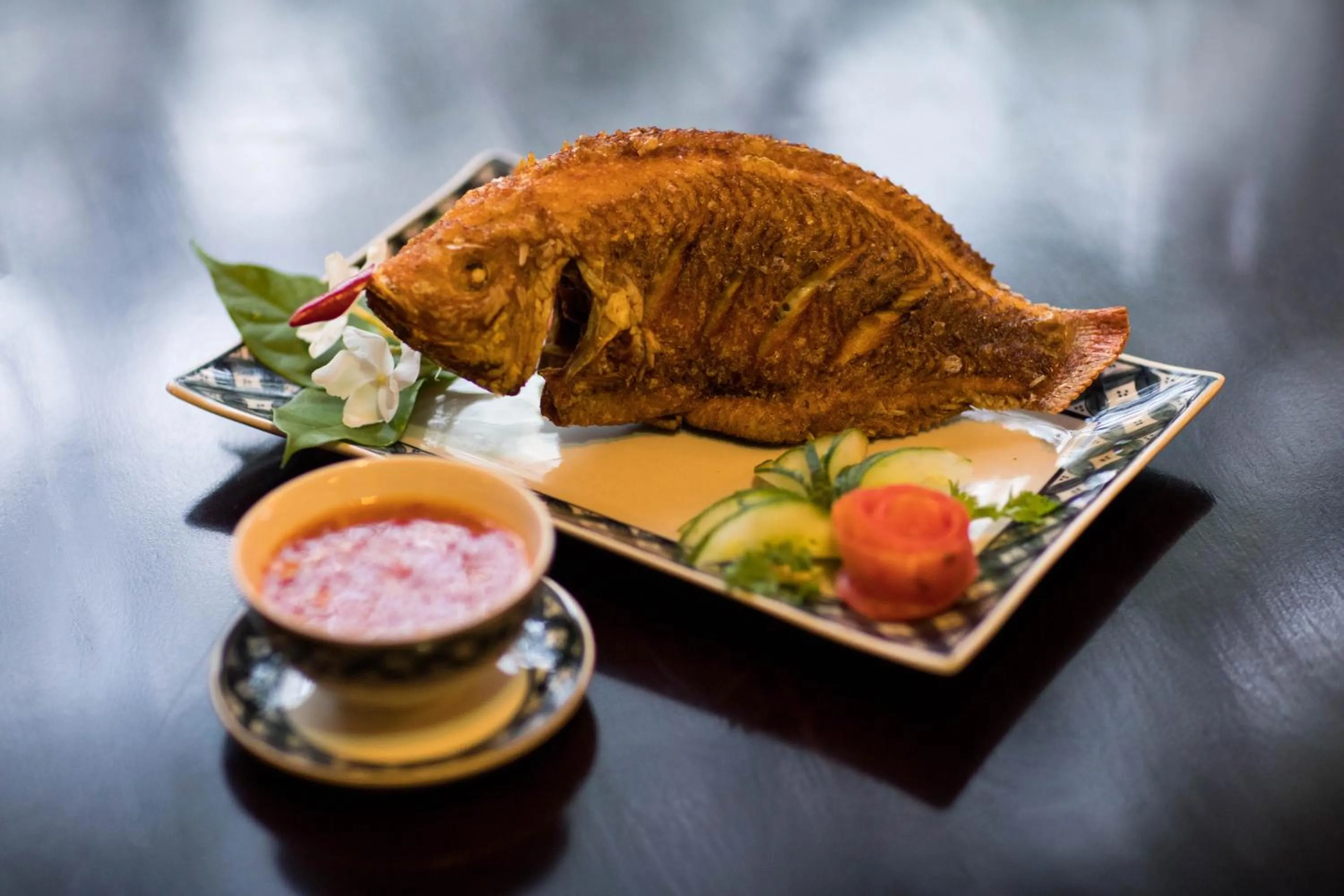 Food close-up in Hue Ecolodge