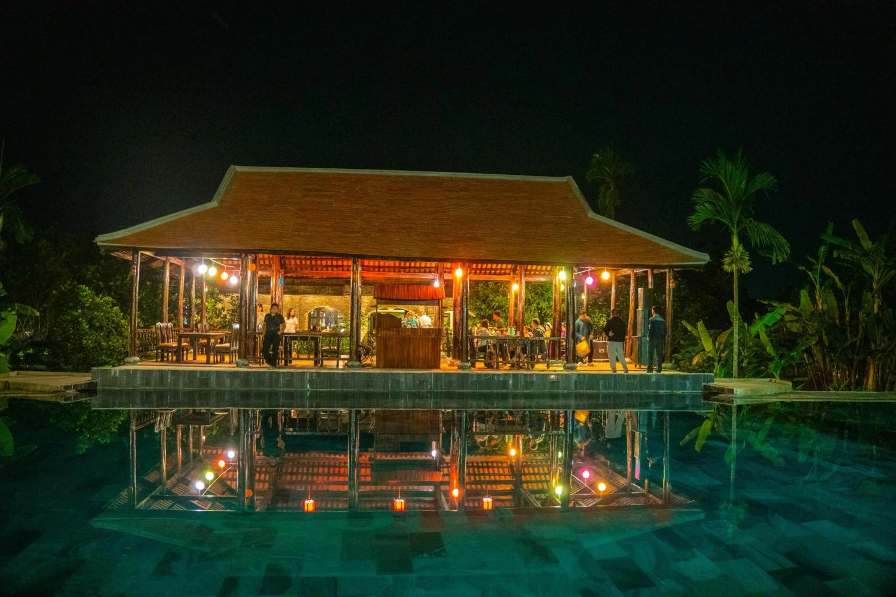 Lounge or bar in Hue Ecolodge