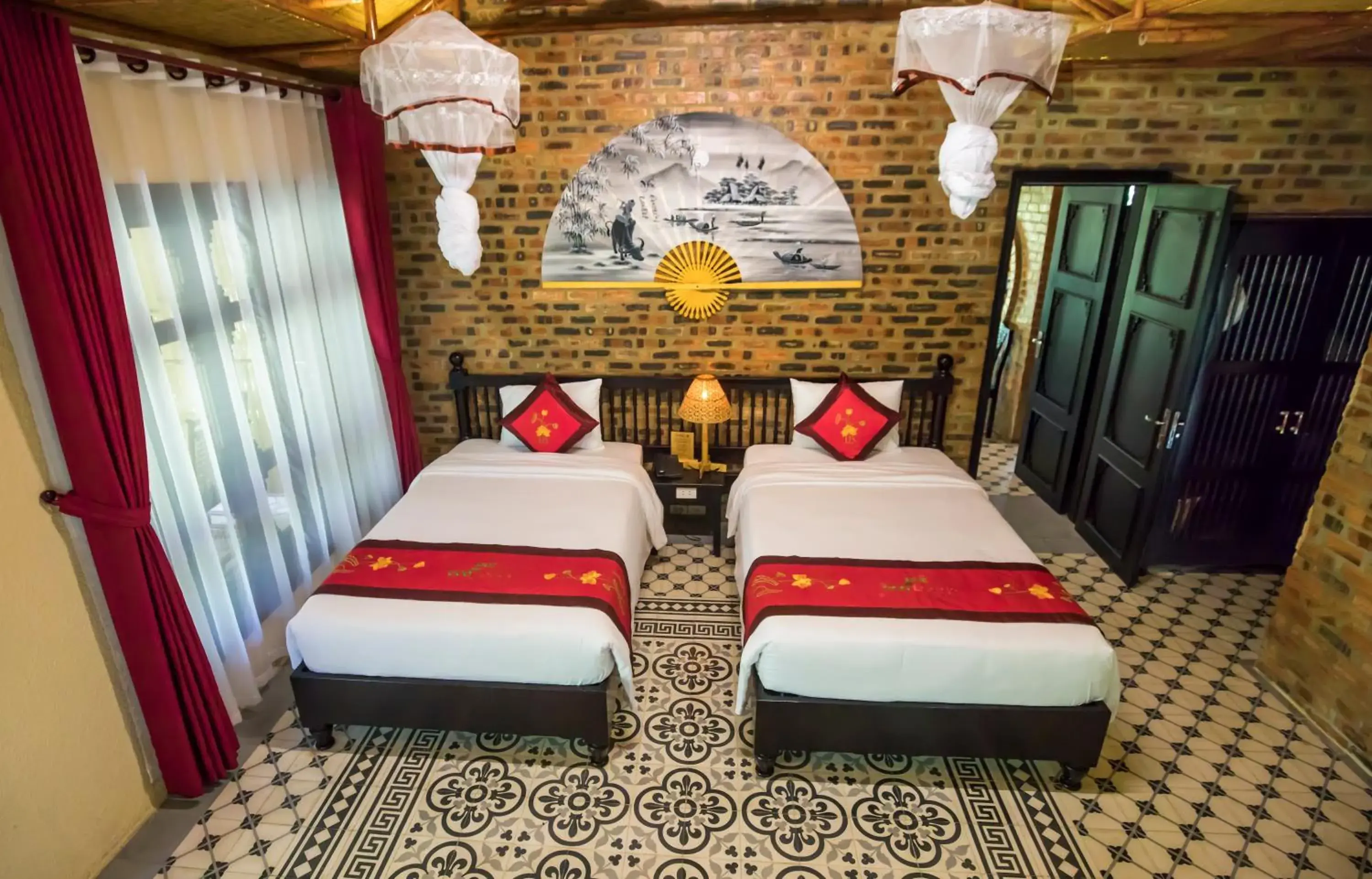 Bed in Hue Ecolodge Bed in Hue Ecolodge