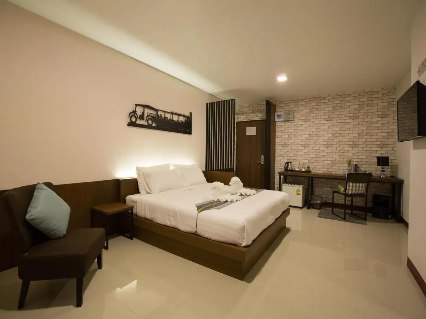 Bed in iChapter Suvarnabhumi Bed in iChapter Suvarnabhumi