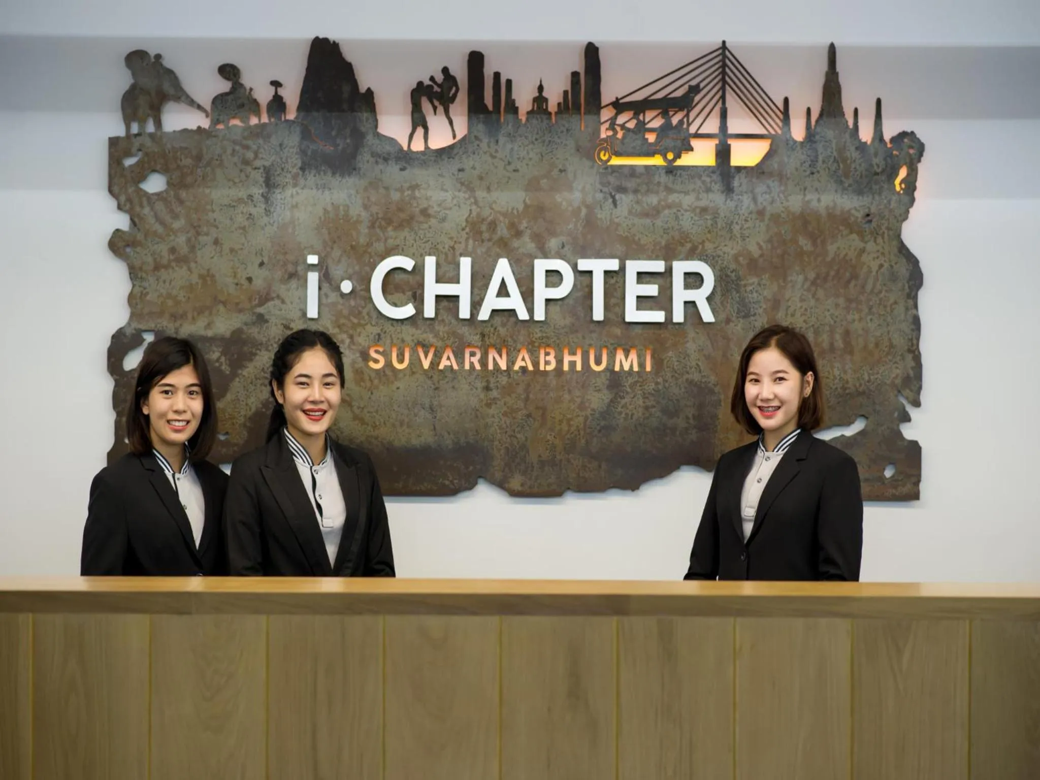 Staff in iChapter Hotel Suvarnabhumi