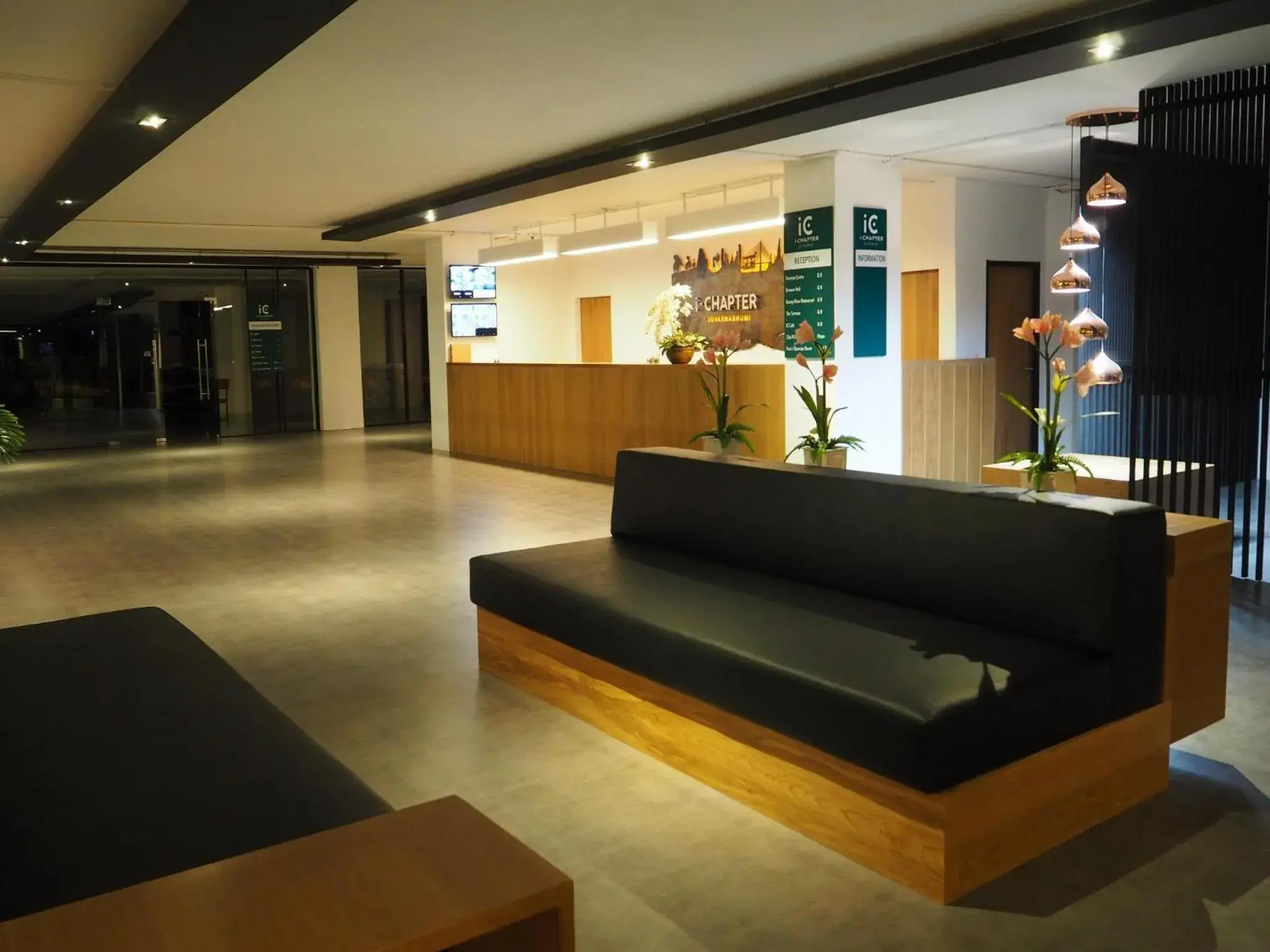 Lobby or reception in iChapter Suvarnabhumi Lobby or reception in iChapter Suvarnabhumi