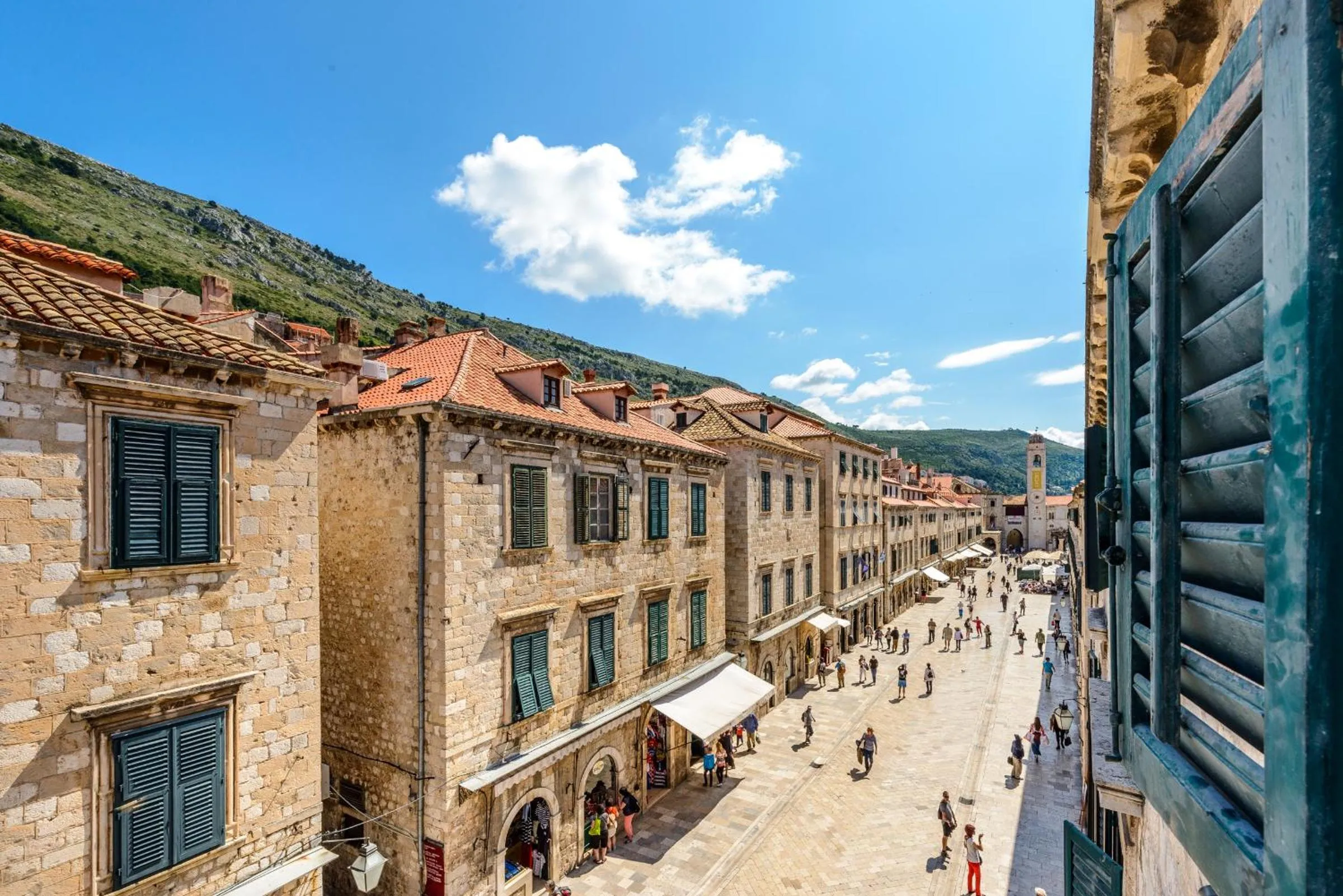 City view in Stradun View En Suite Rooms & Studio