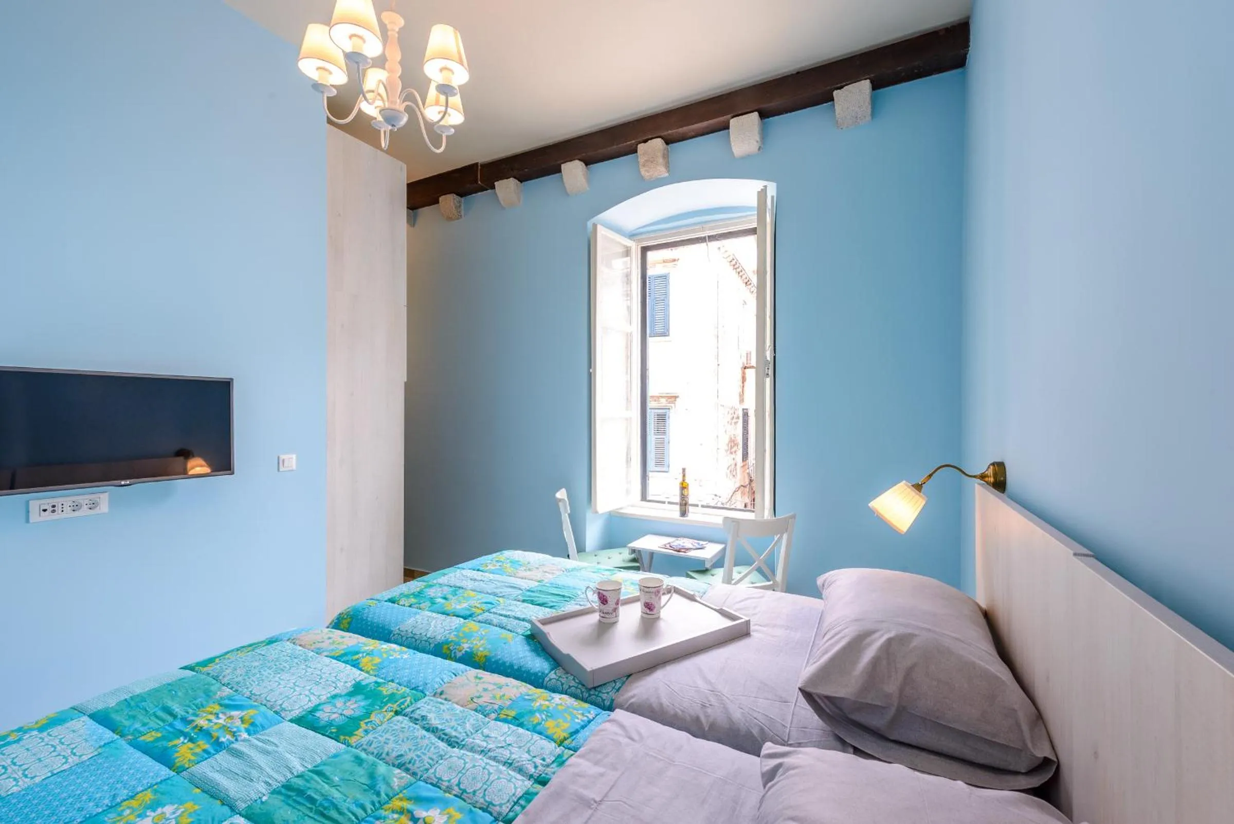 TV and multimedia, Bed in Stradun View En Suite Rooms & Studio