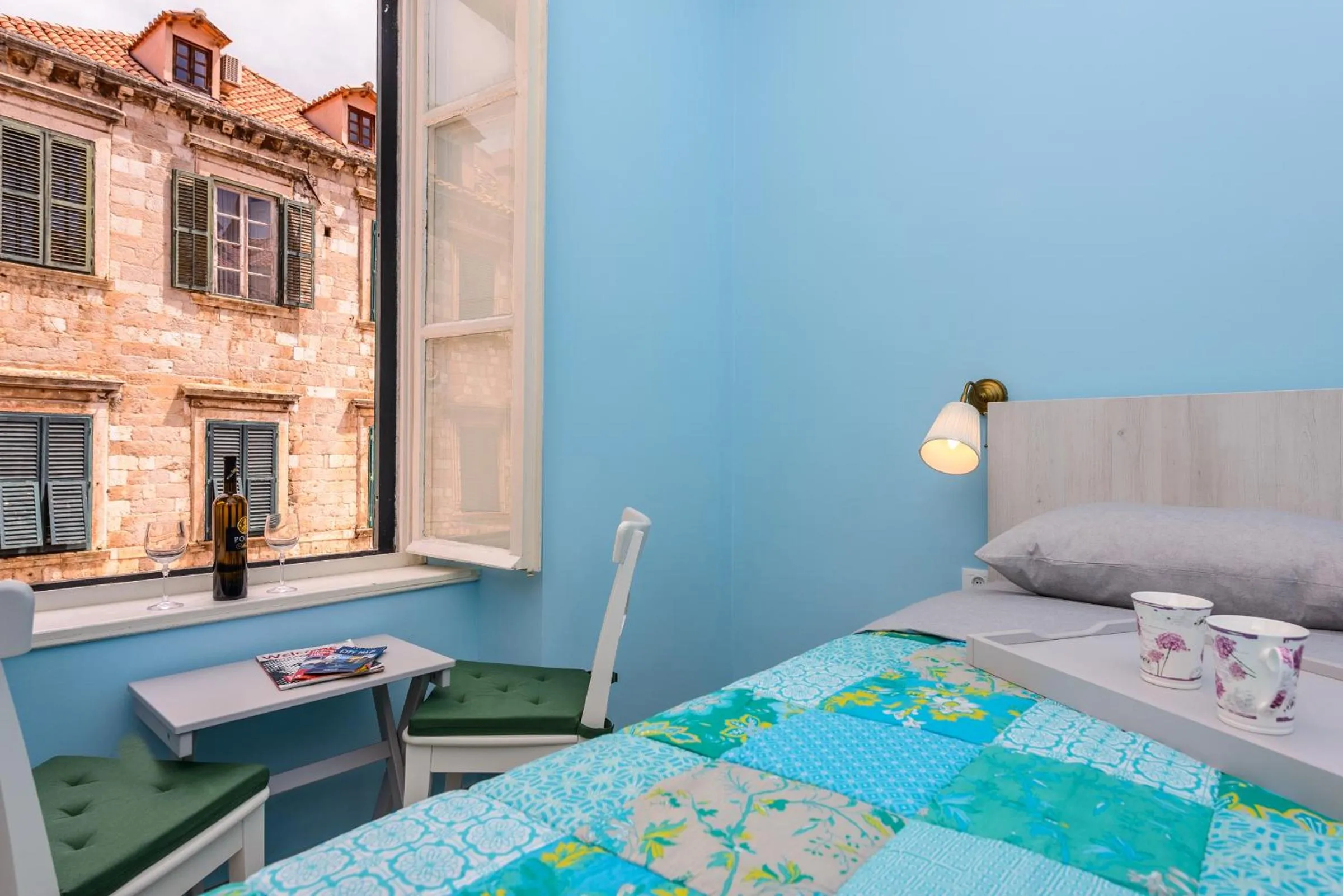 Coffee/tea facilities, Bed in Stradun View En Suite Rooms & Studio