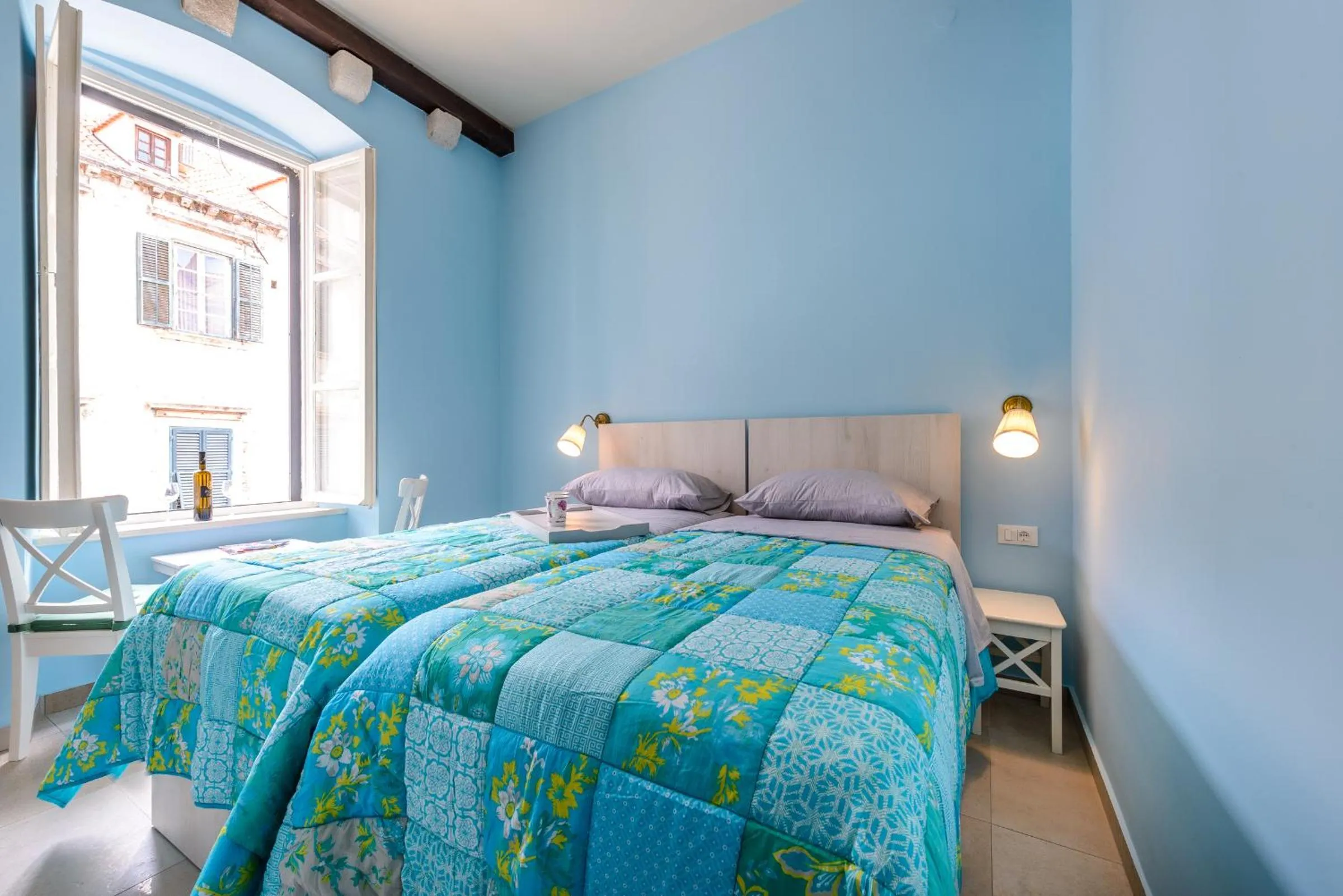 Coffee/tea facilities, Bed in Stradun View En Suite Rooms & Studio