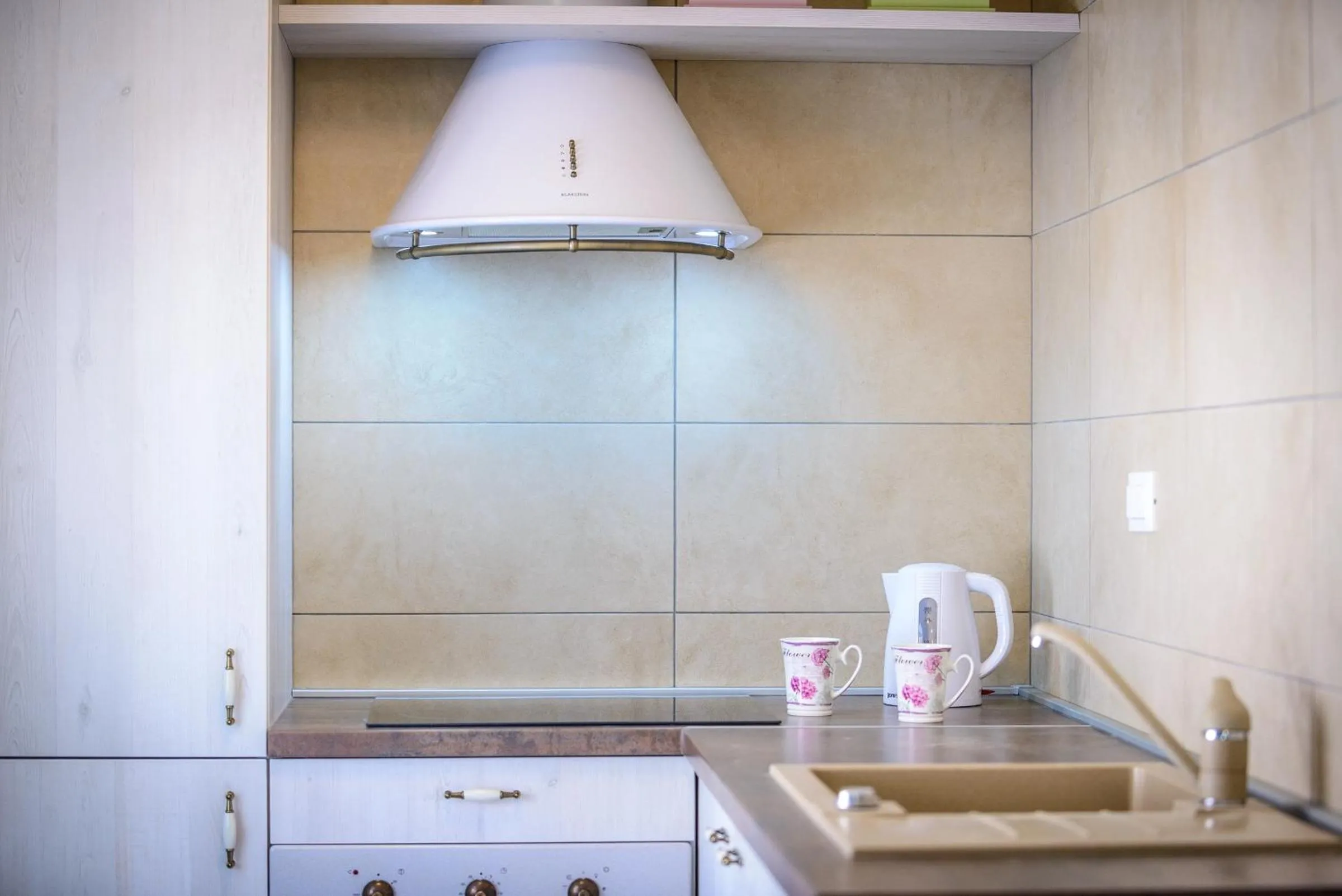 Kitchen or kitchenette in Stradun View En Suite Rooms & Studio