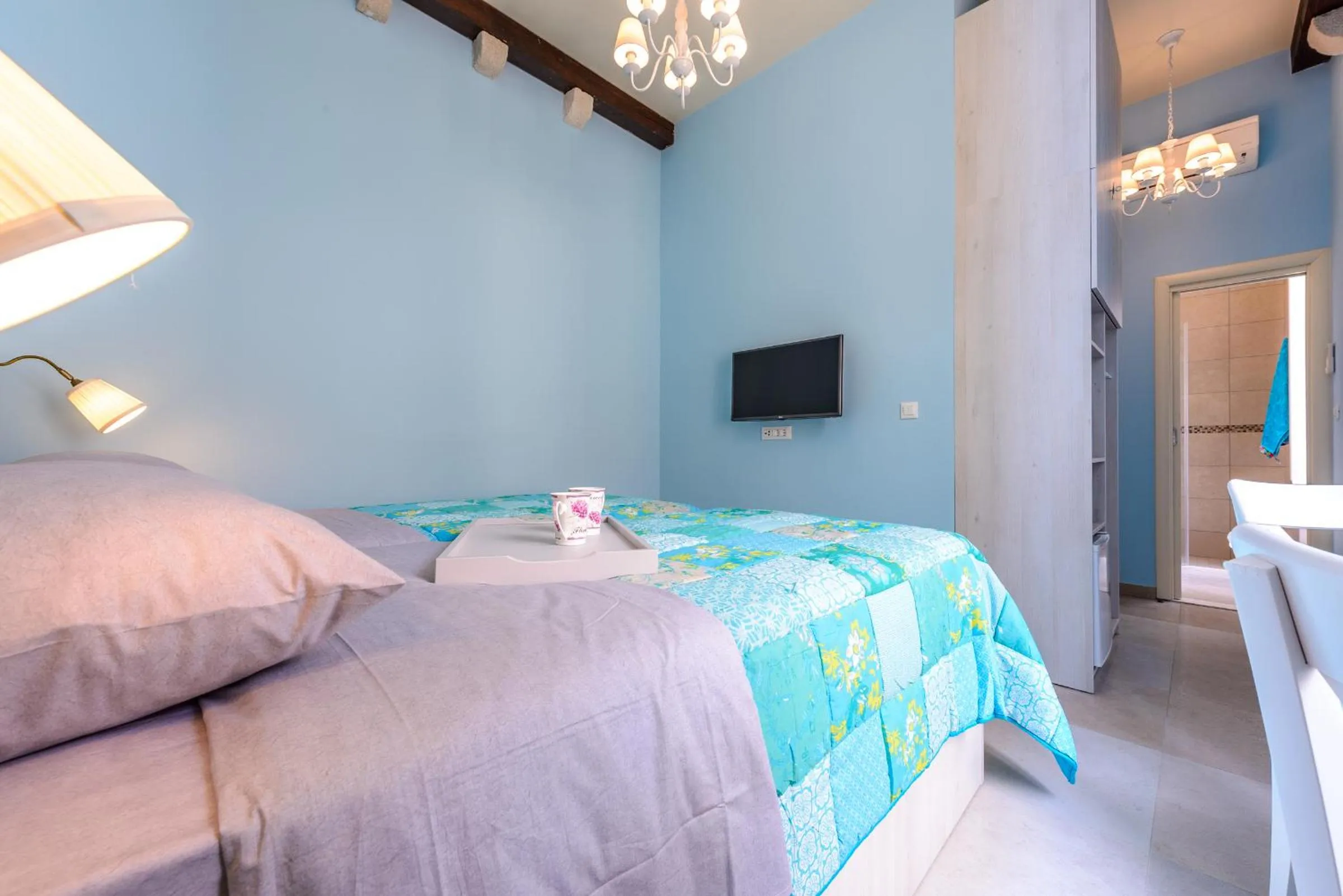 TV and multimedia, Bed in Stradun View En Suite Rooms & Studio