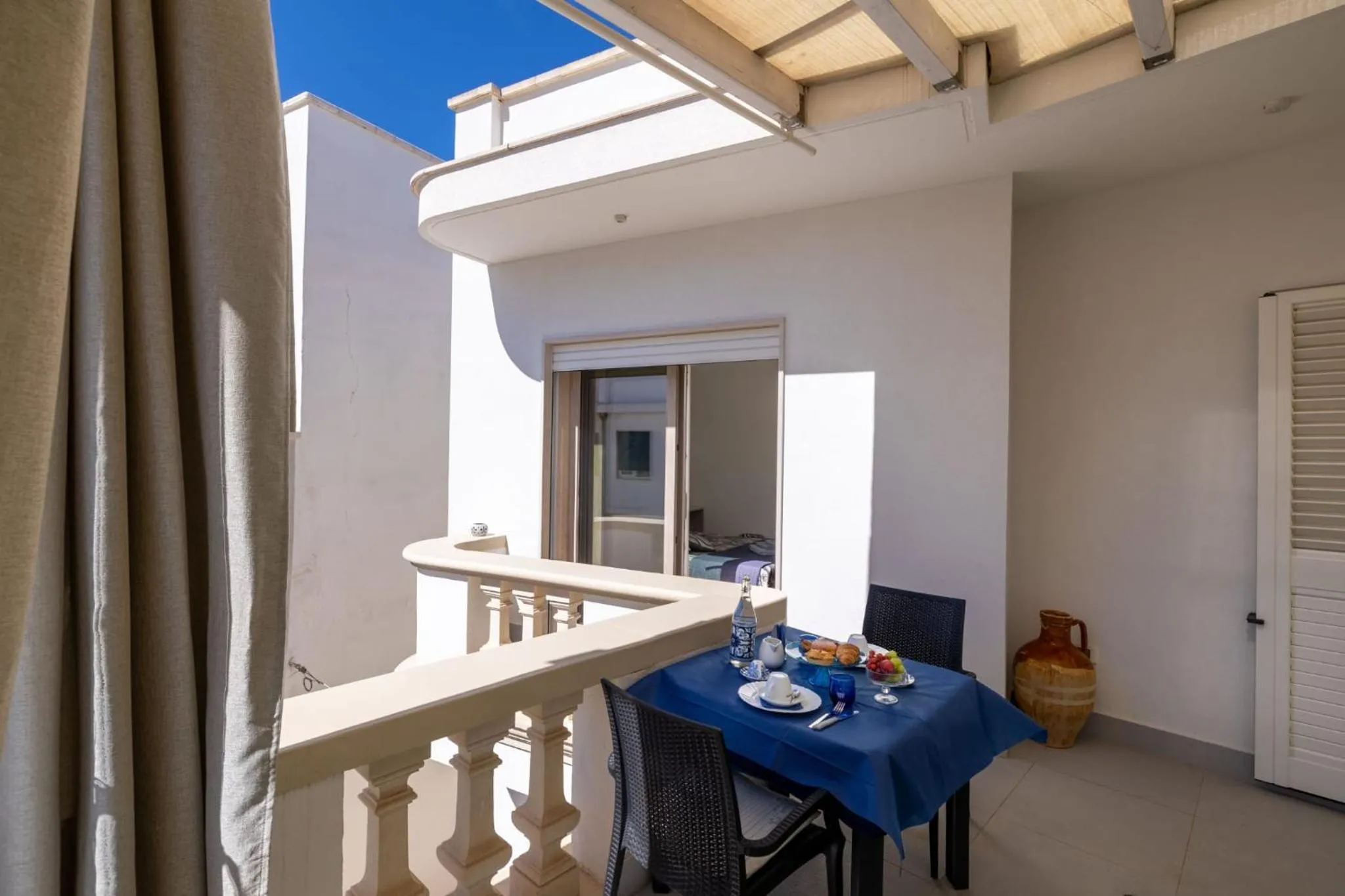 Balcony/Terrace in B&B DreAm Porto Cesareo
