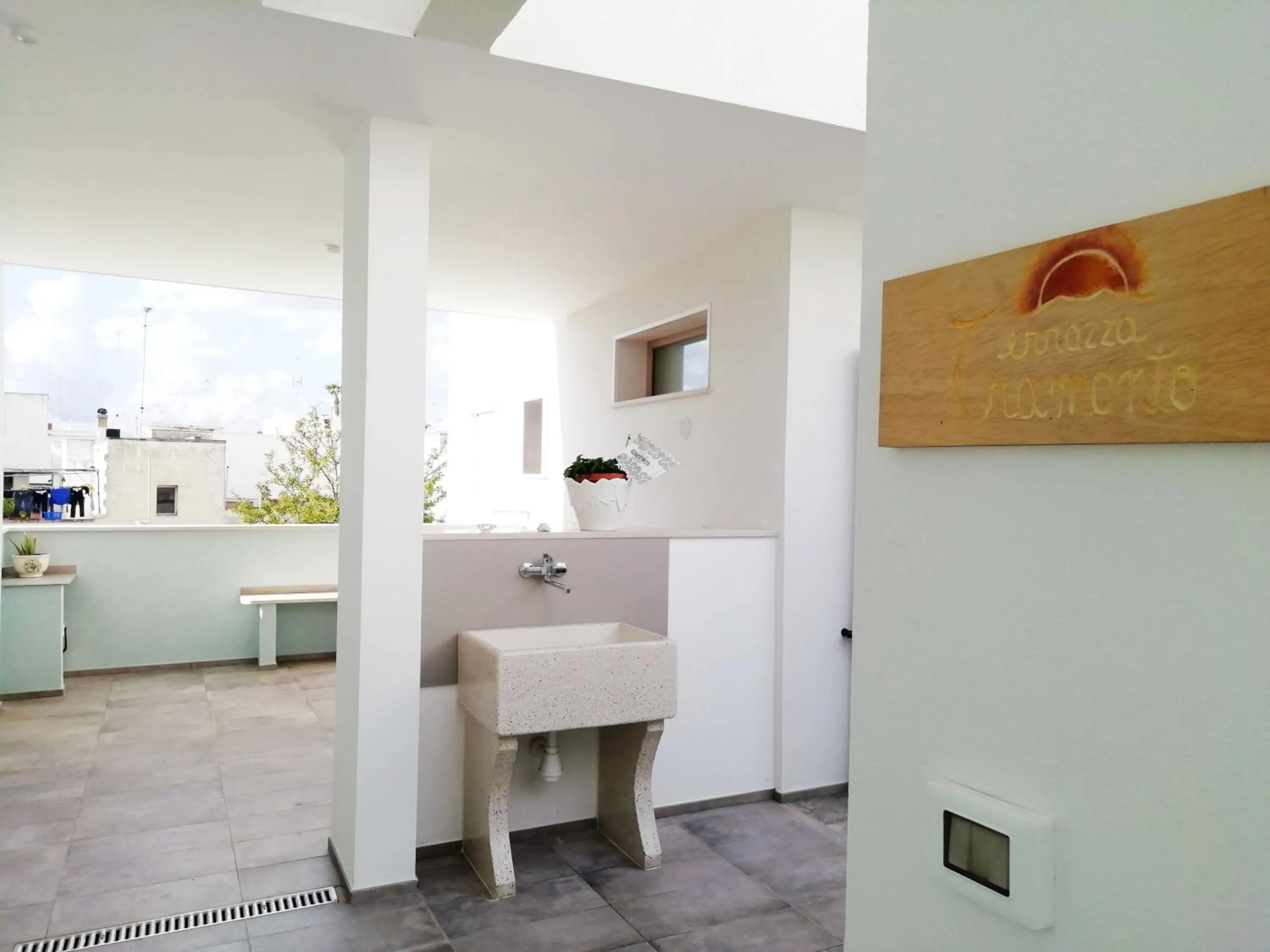 Inner courtyard view in B&B DreAm Porto Cesareo