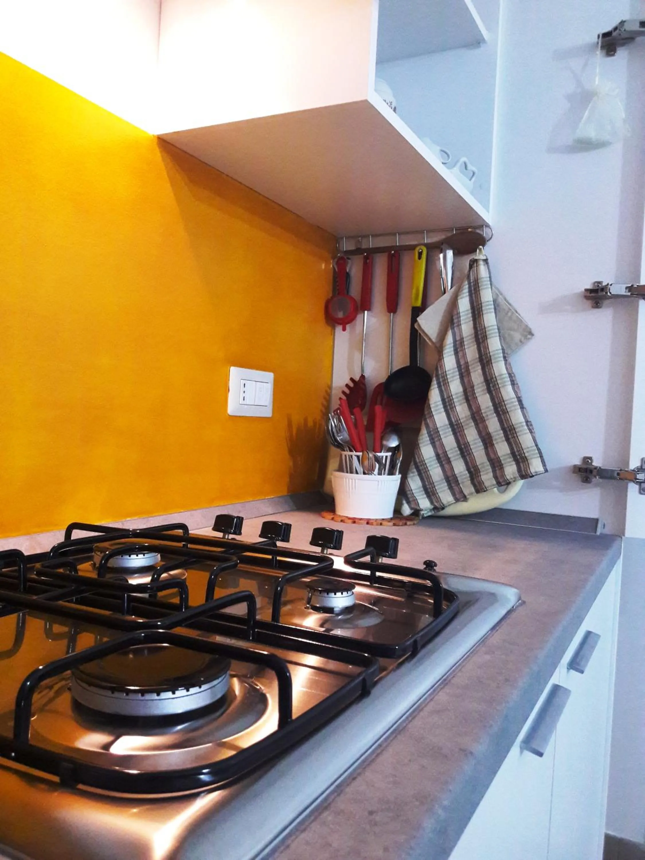 Kitchen or kitchenette in B&B DreAm Porto Cesareo