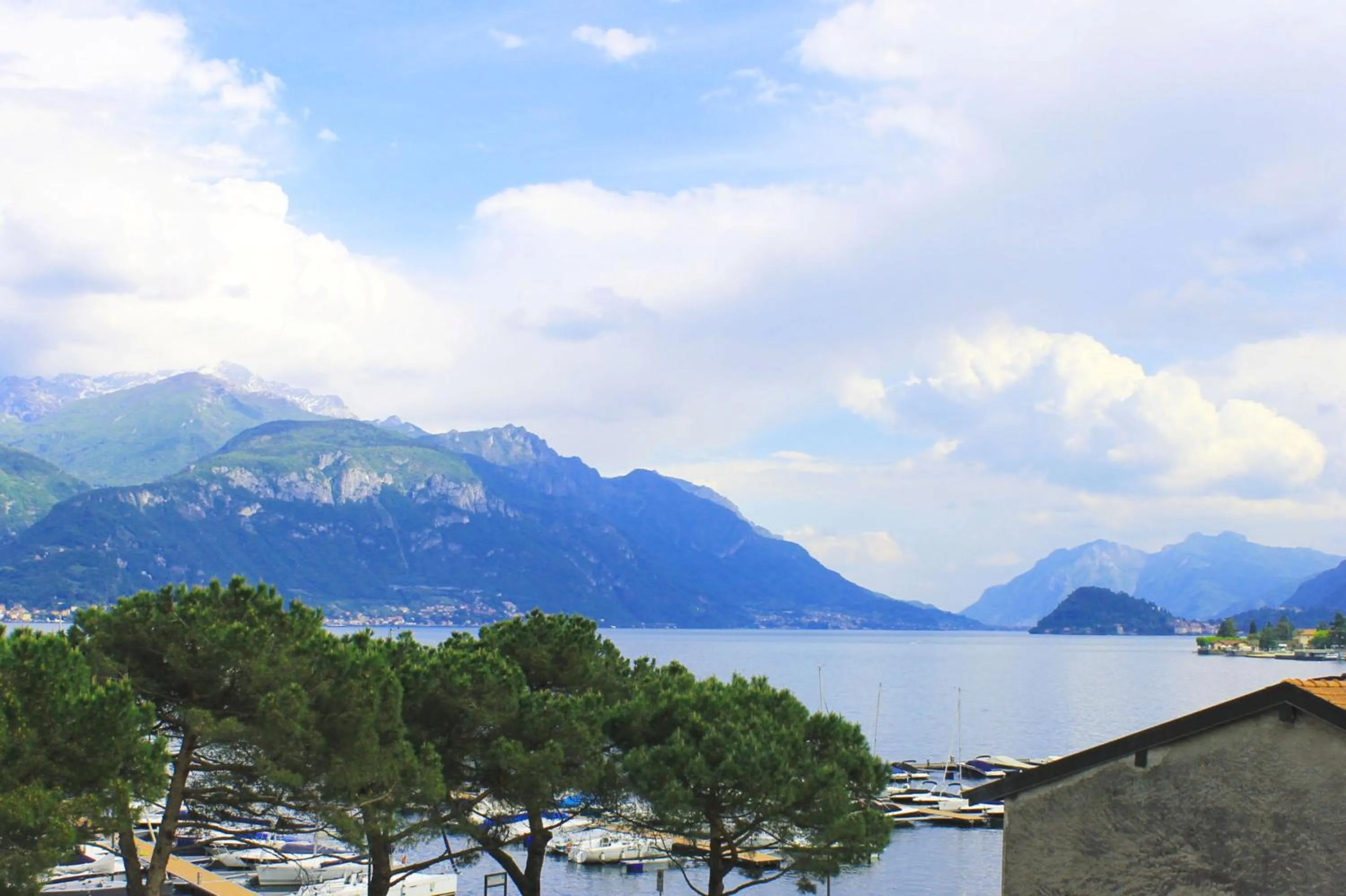 Lake view in La Piazzetta