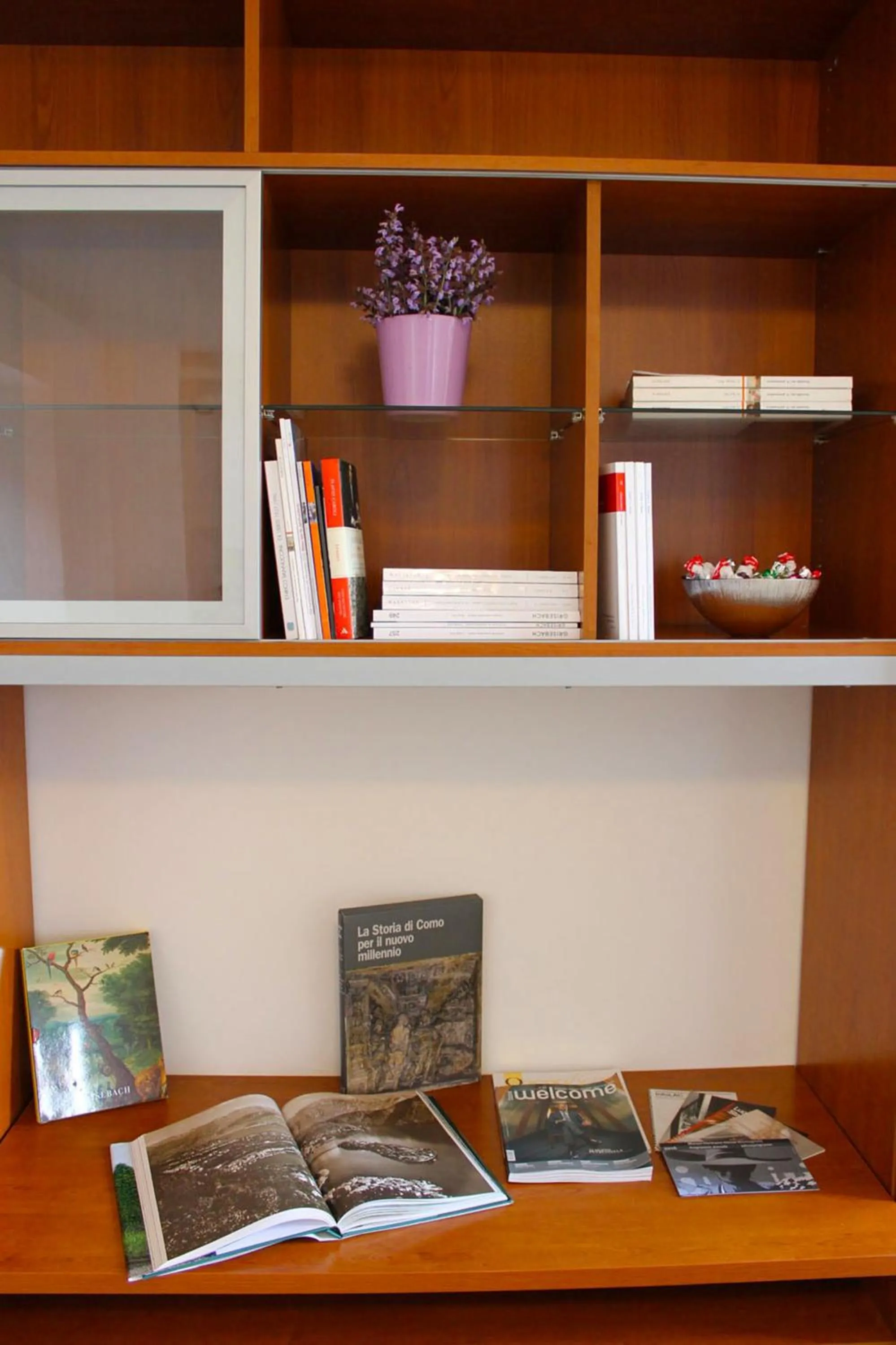 Library in La Piazzetta