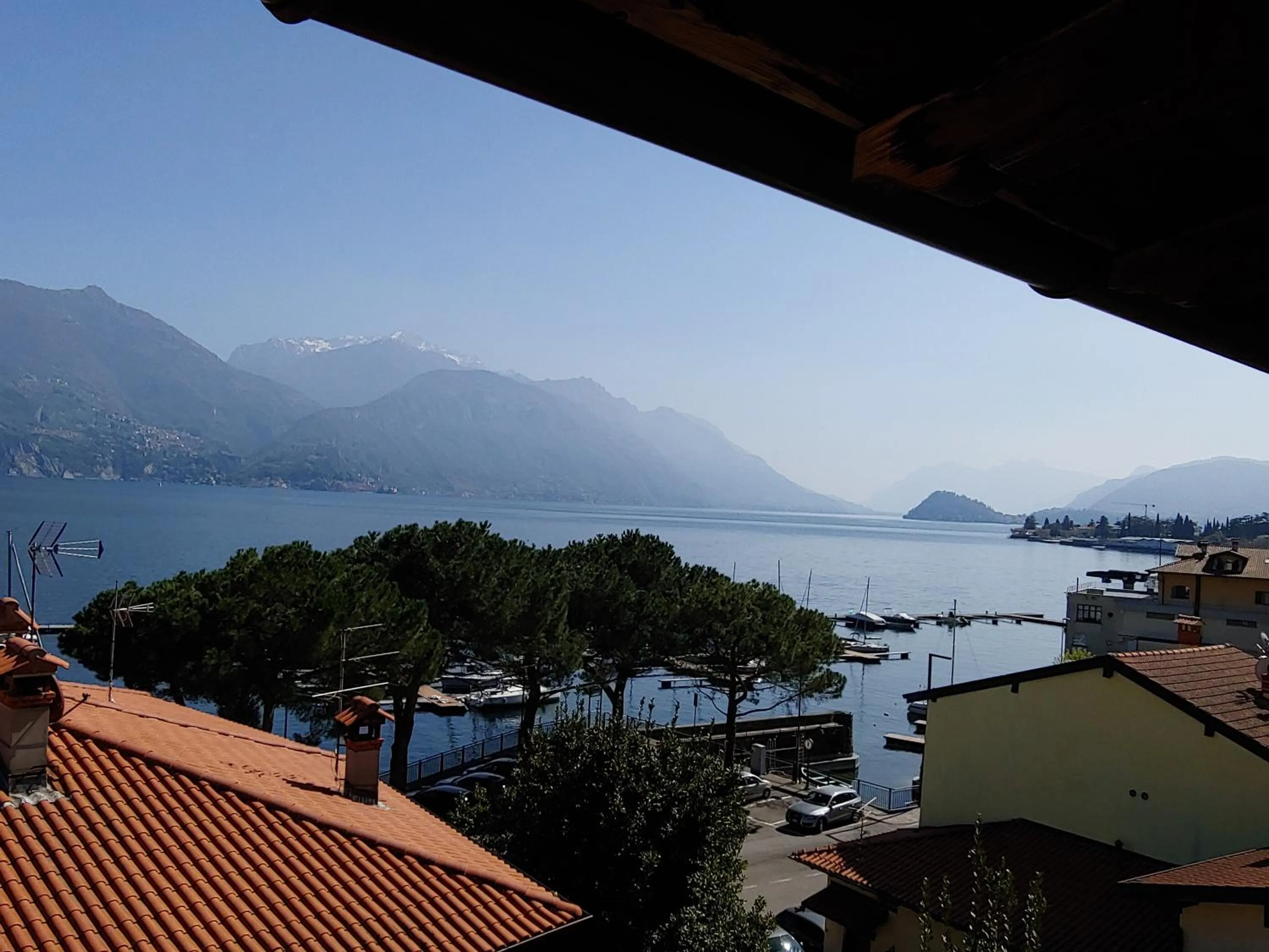 Lake view in La Piazzetta