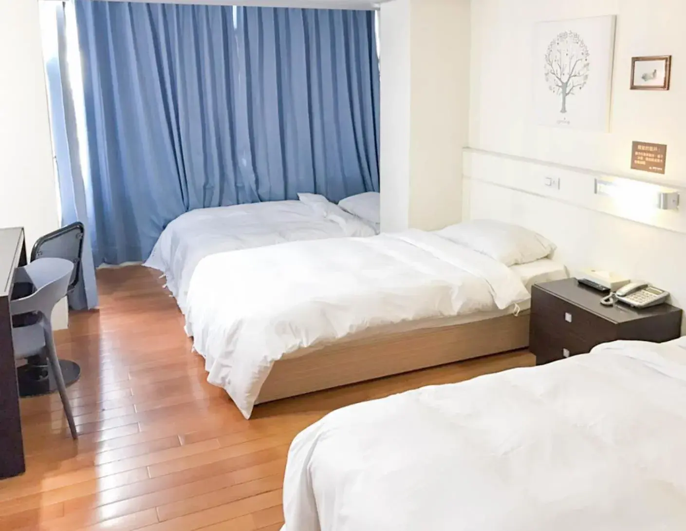 Bed in Fudi Hotel Bed in Fudi Hotel